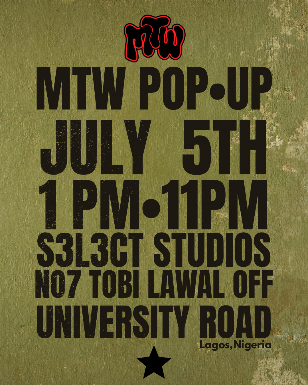 MTW POP-UP 2.0 poster