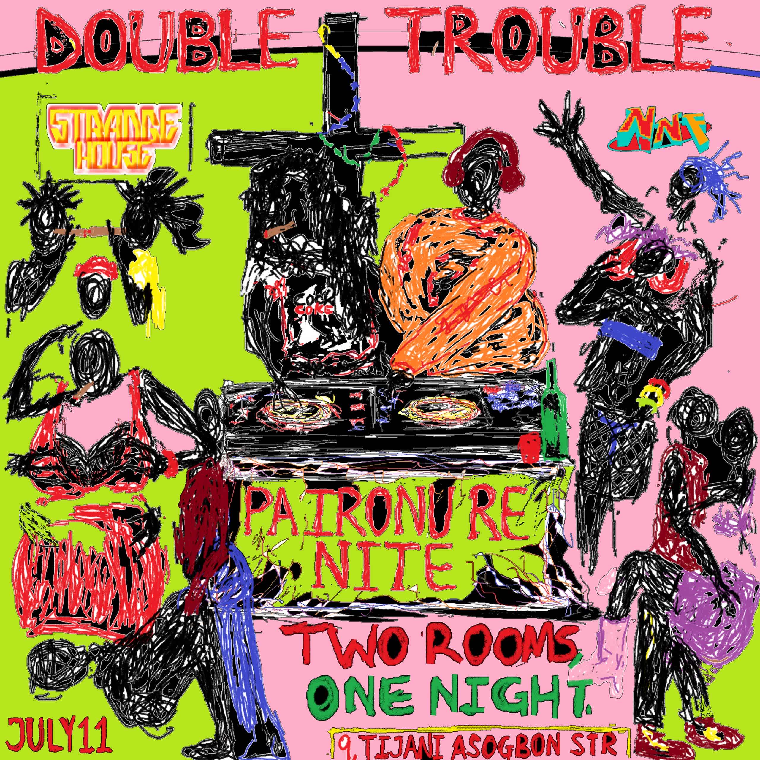 DOUBLE TROUBLE poster