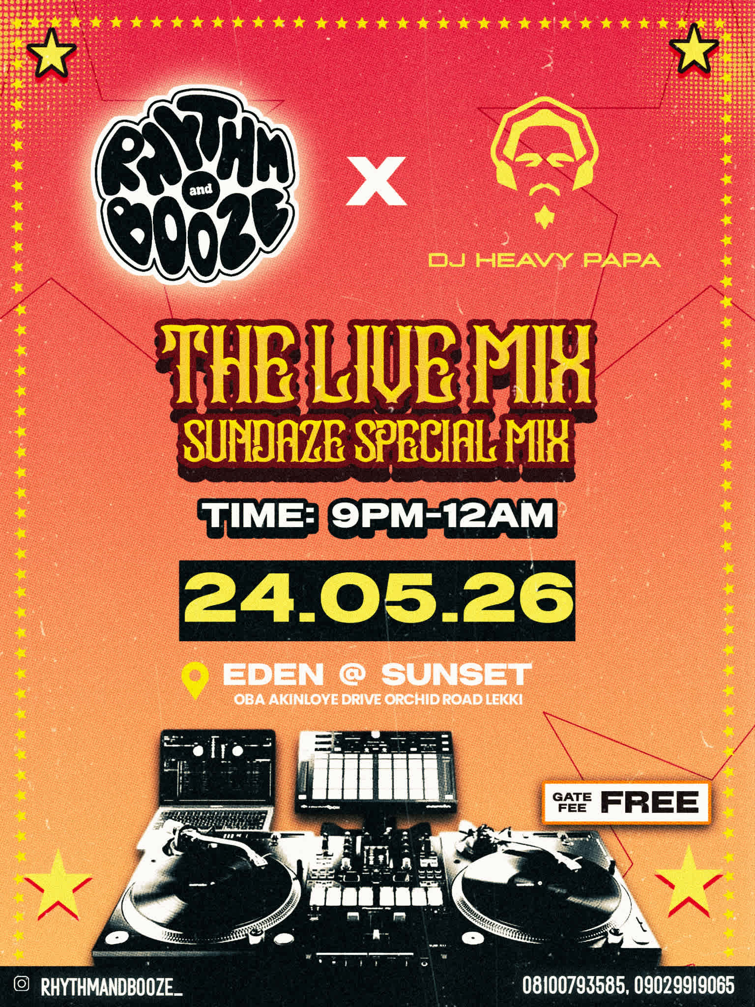 Rhythm and booze poster