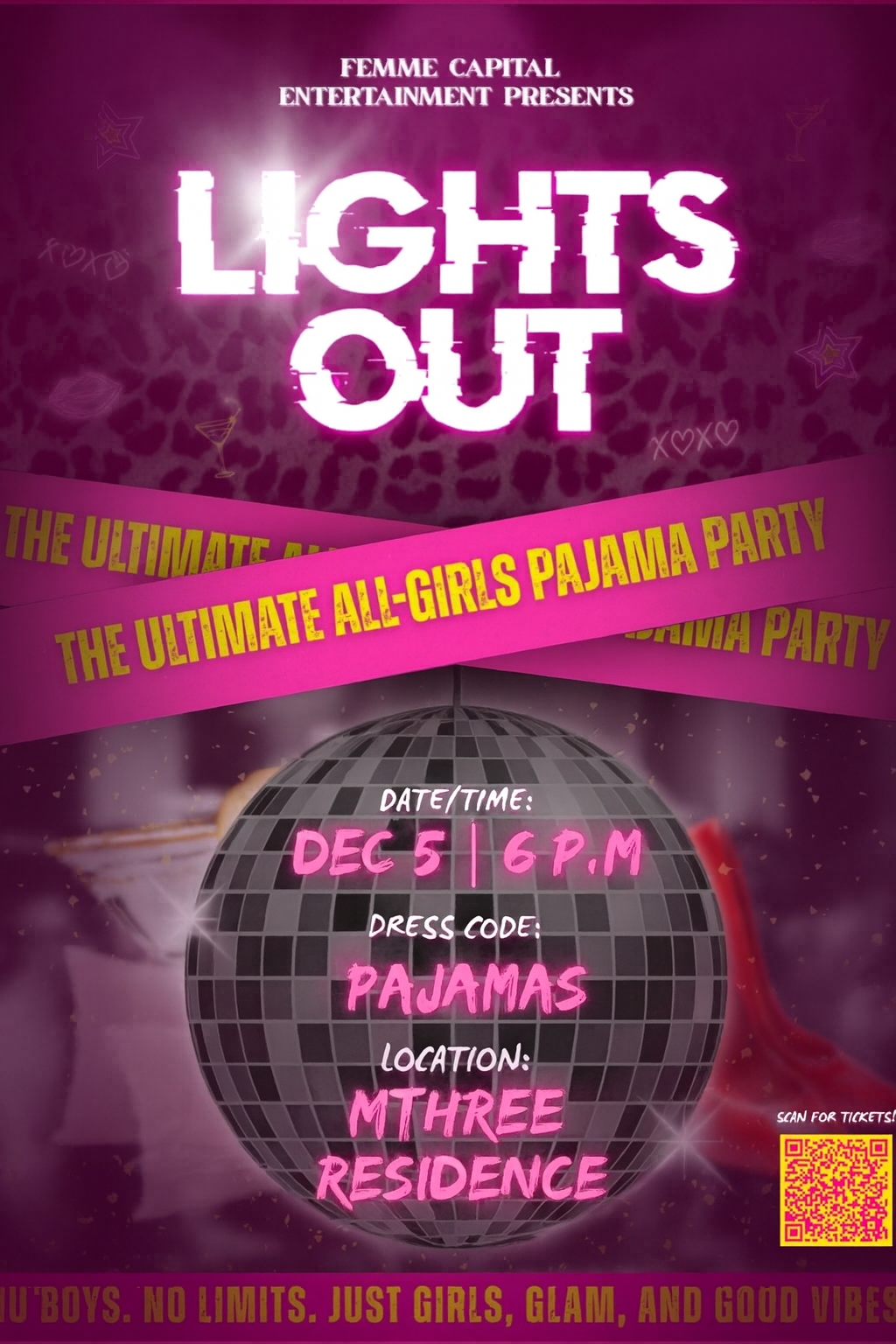 FEMME CAPITAL: Lights Out poster