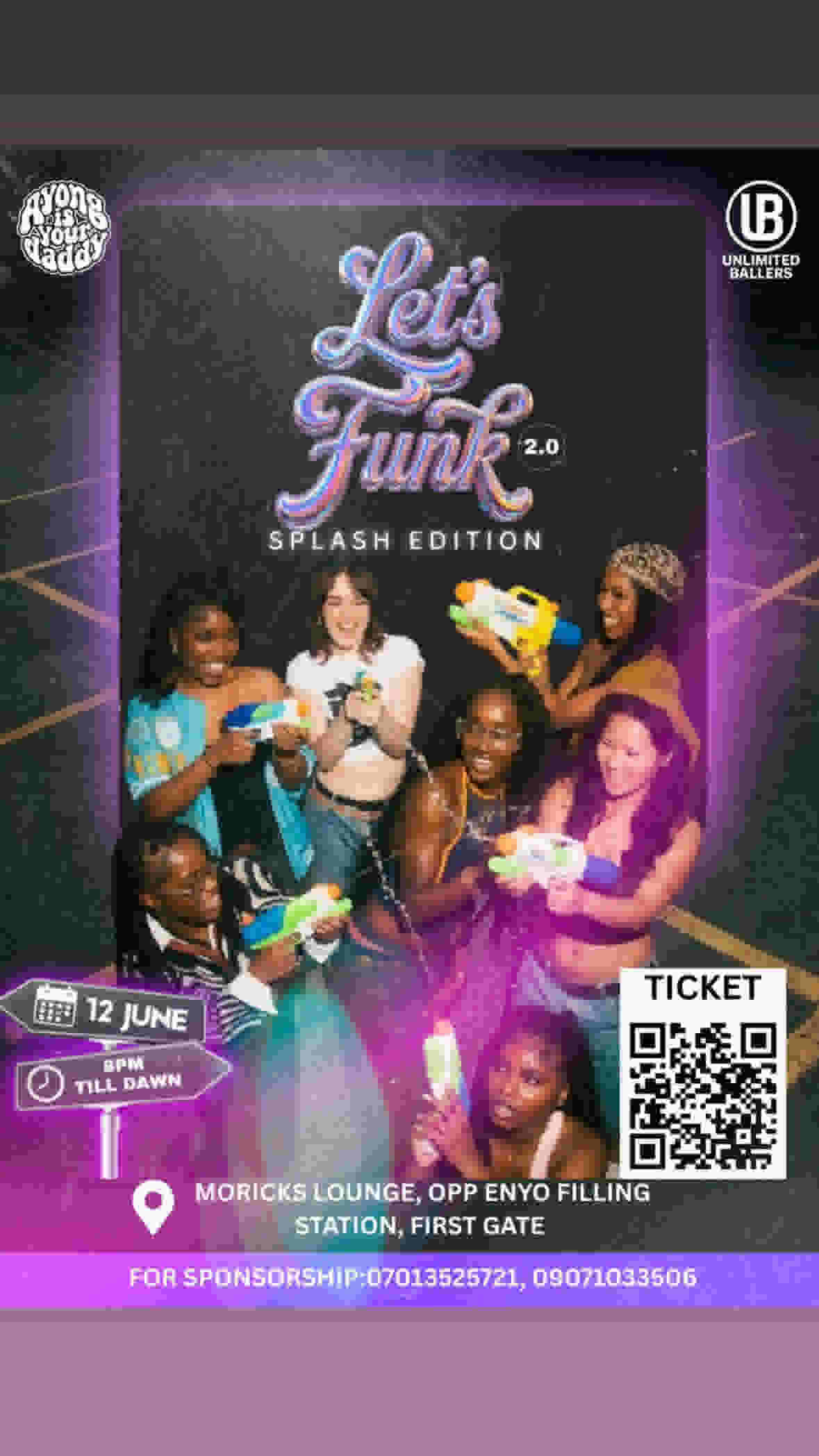 LET’S FUNK 2.0 poster