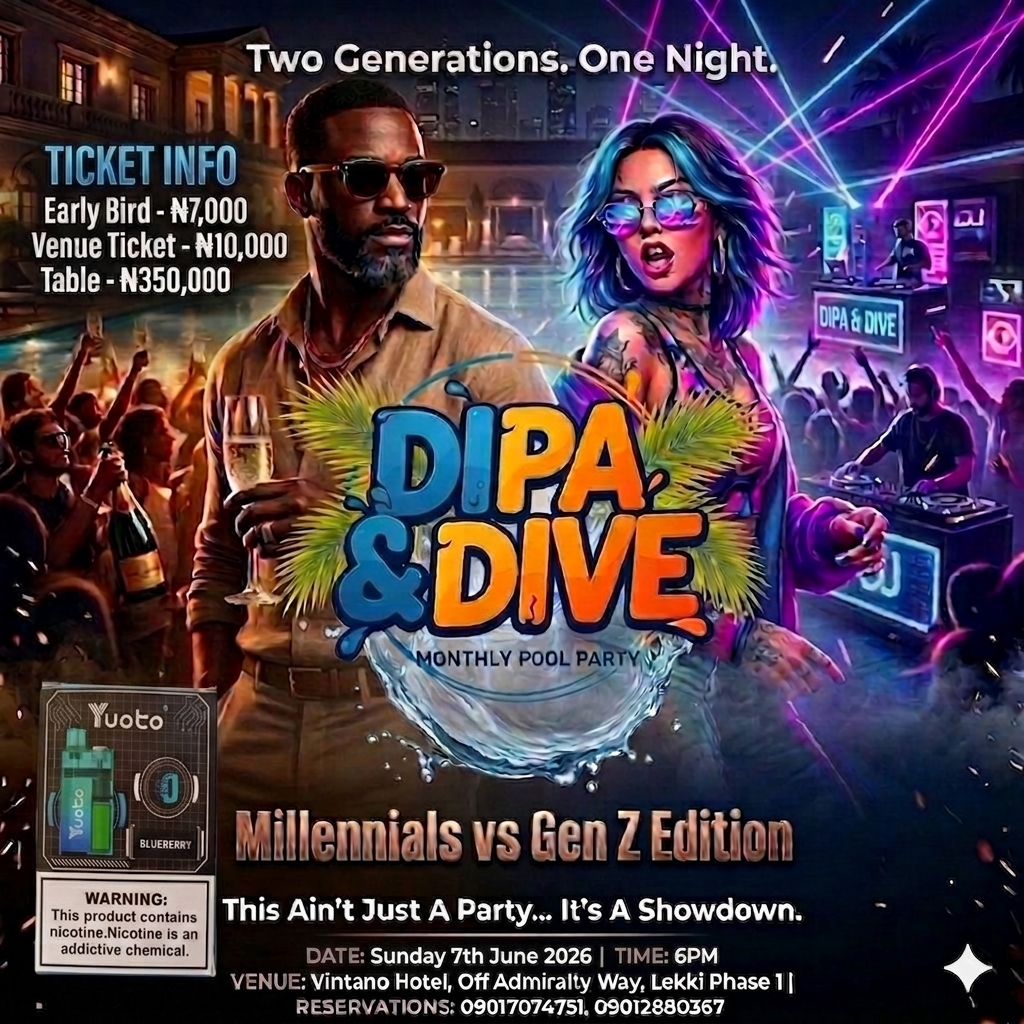 Dipa and dive ( millennials vs GenZ edition) poster