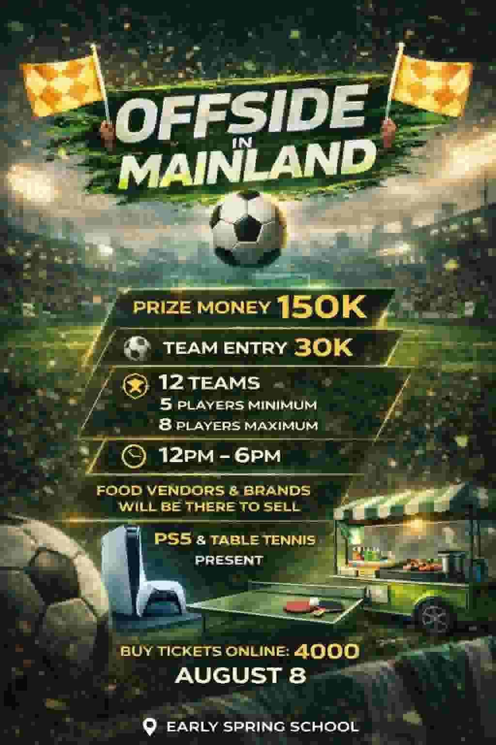 OFFSIDE IN MAINLAND poster