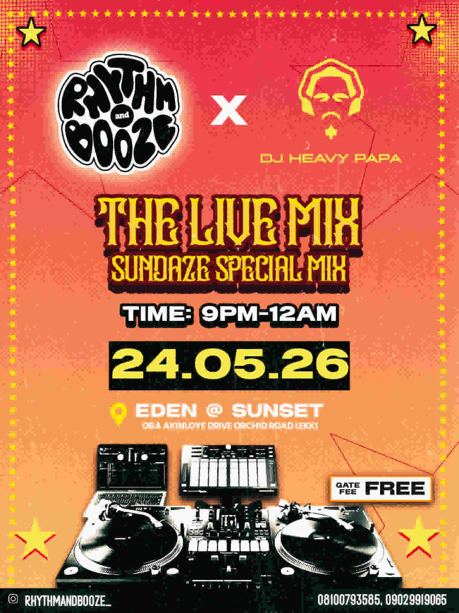 Rhythm and booze poster