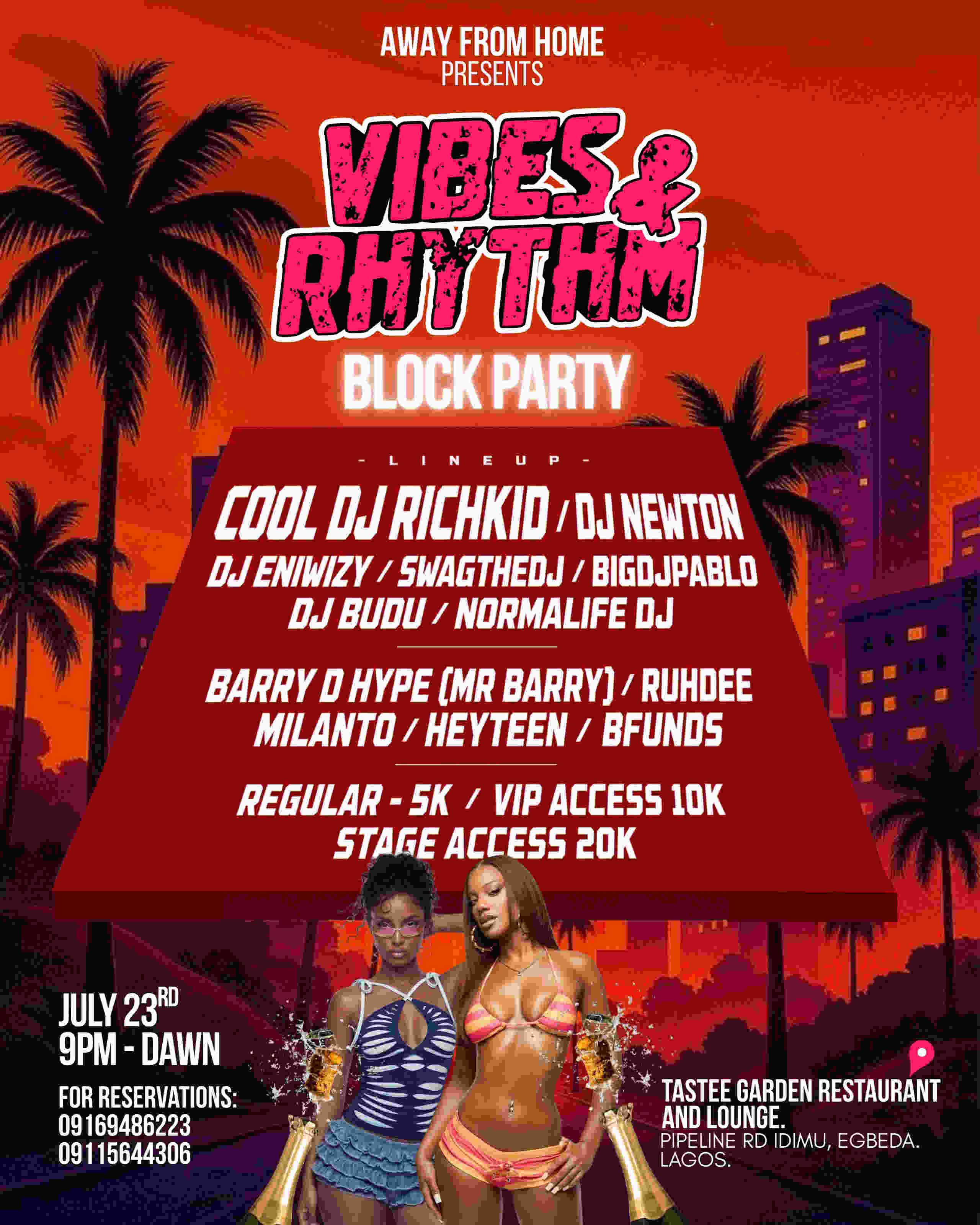 VIBES & RHYTHM poster