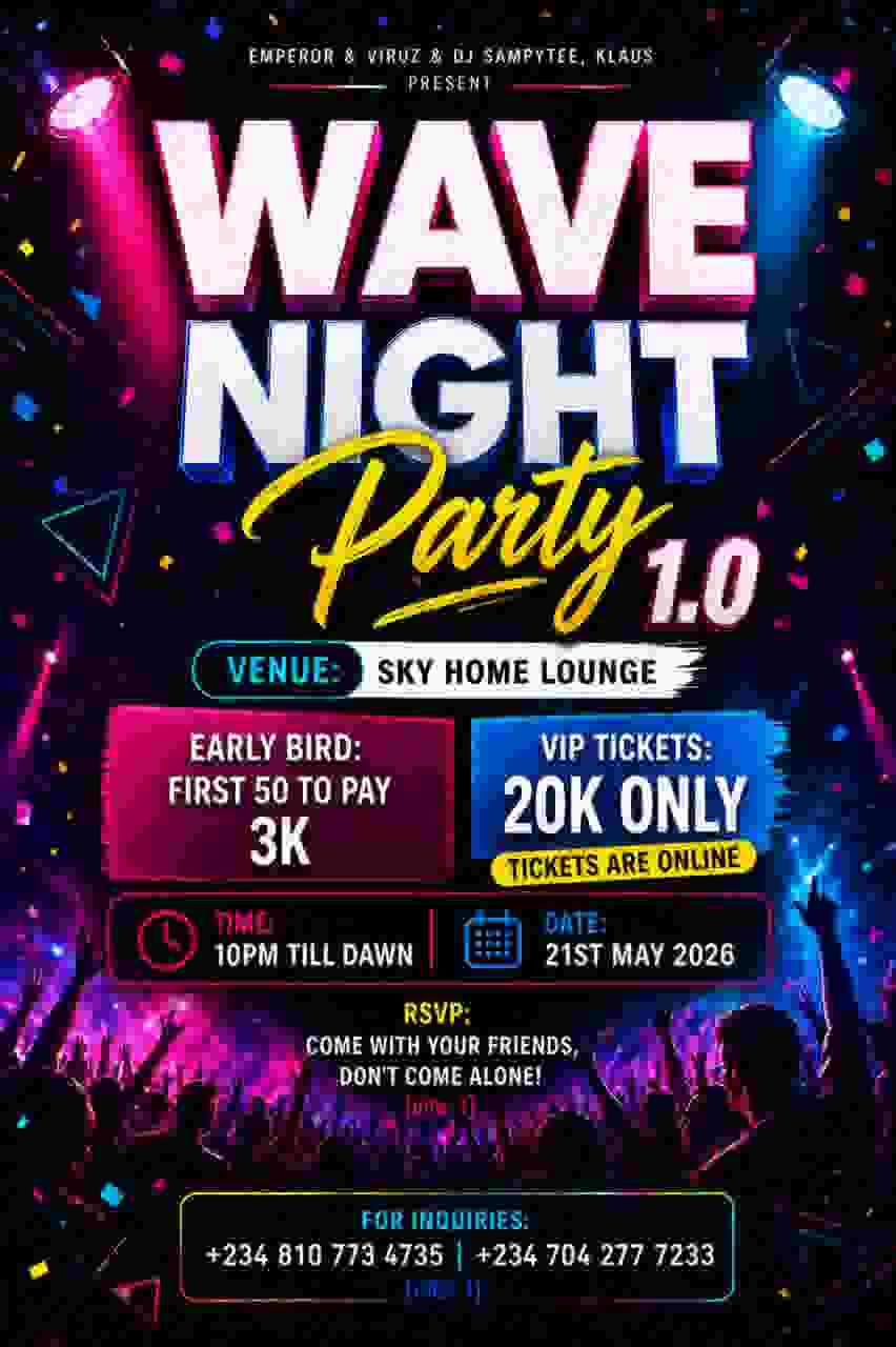Wave Night 1.0 poster