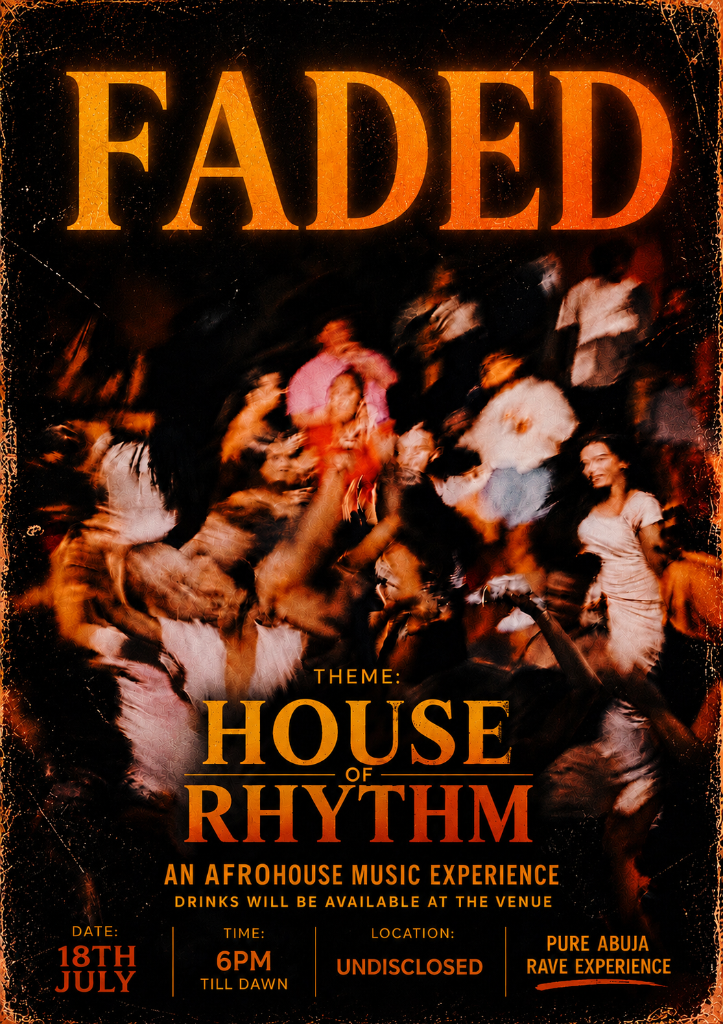 FADED poster