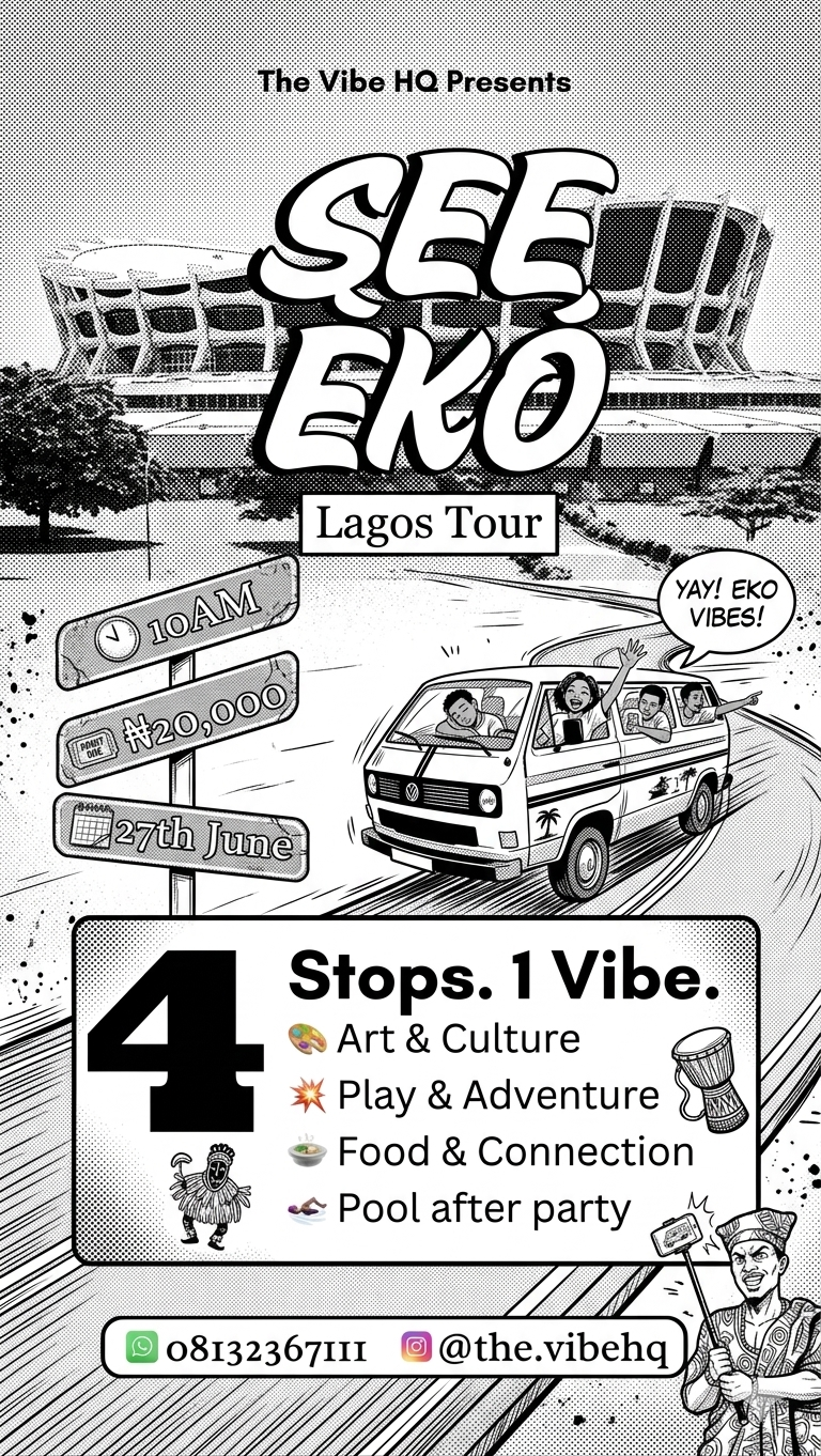 SEE EKO - Lagos Tour poster