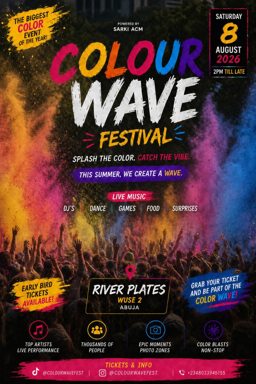 Colourwave Festival | Jetron Ticket