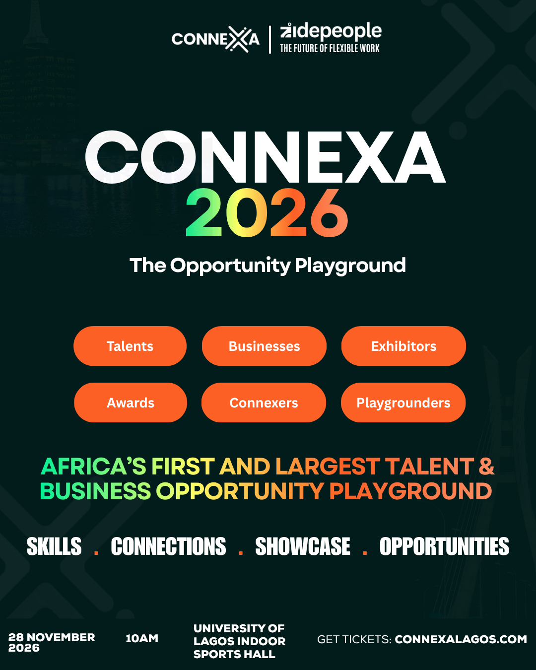 CONNEXA 2026 - The Opportunity Playground poster