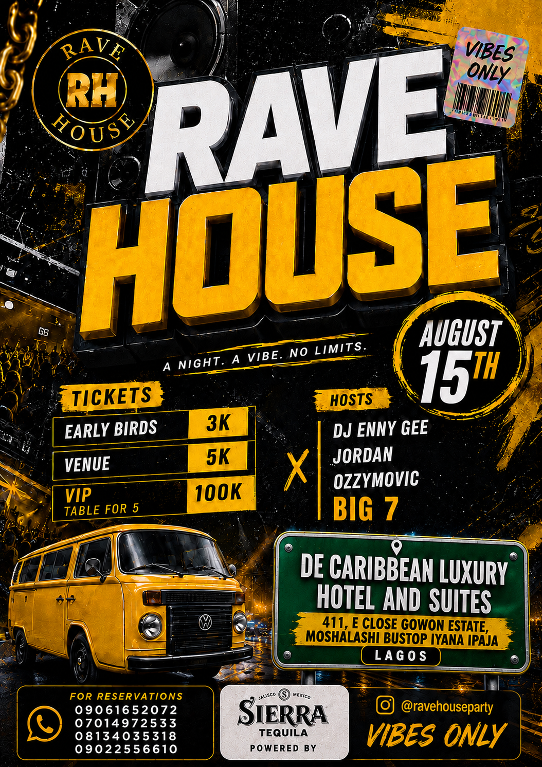 RAVE House poster