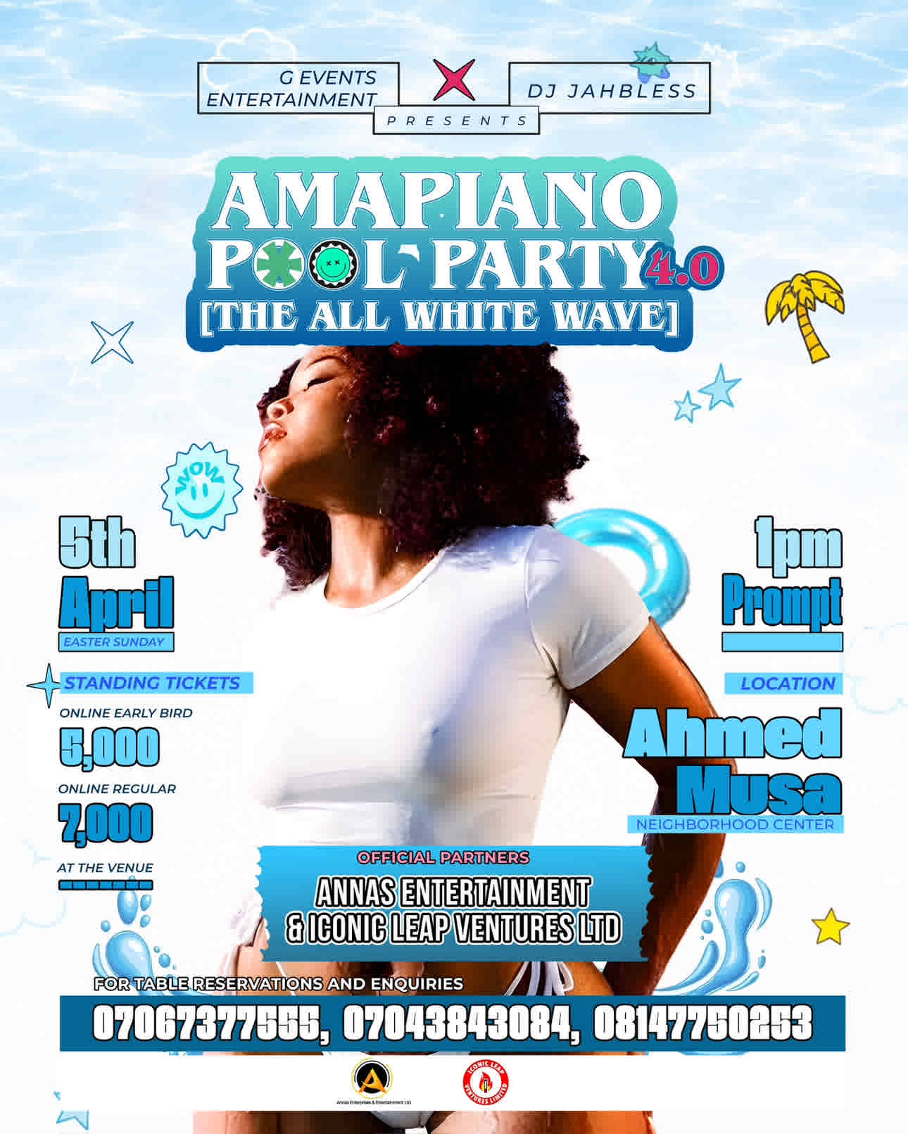 Amapiano Pool Party