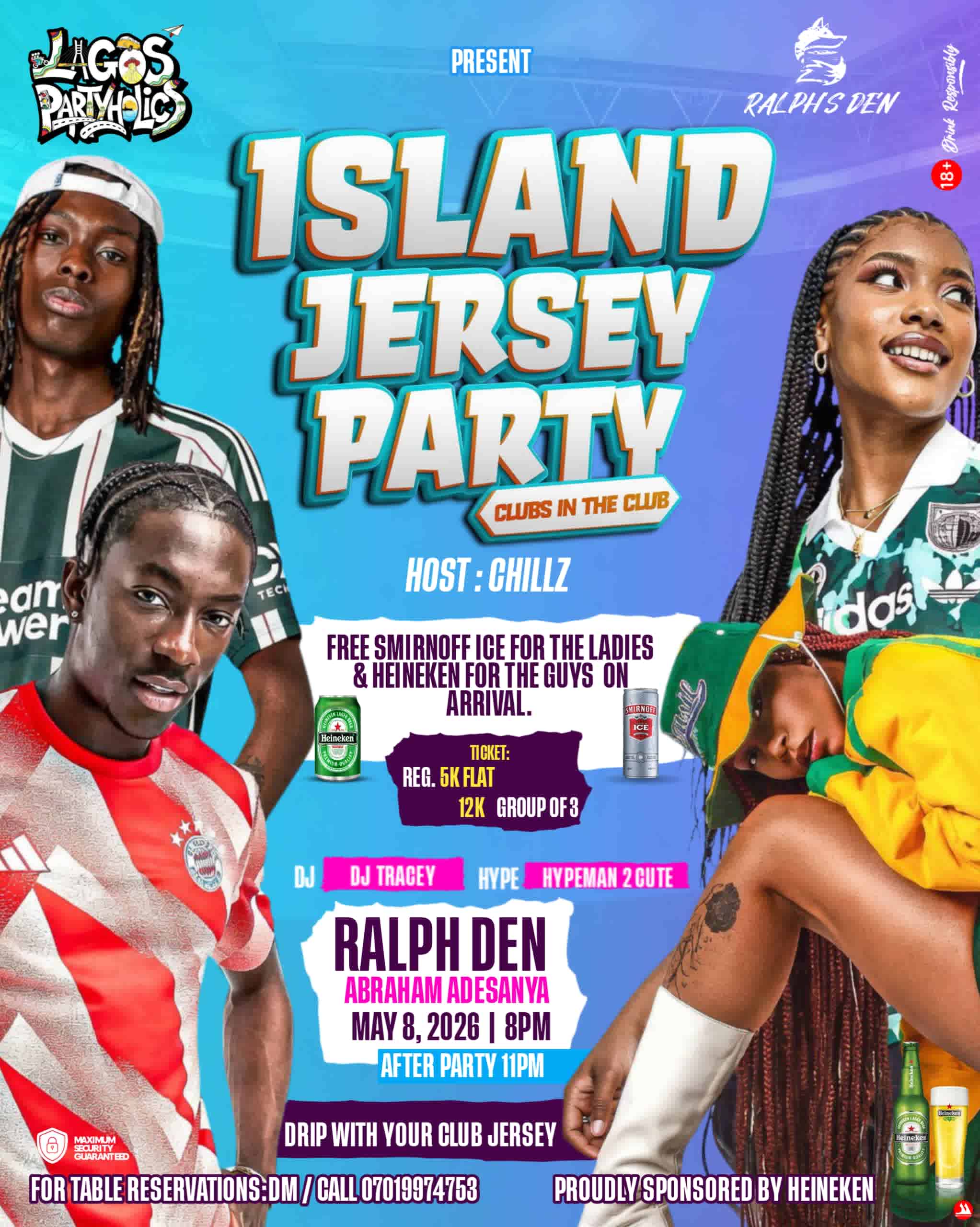 ISLAND JERSEY PARTY