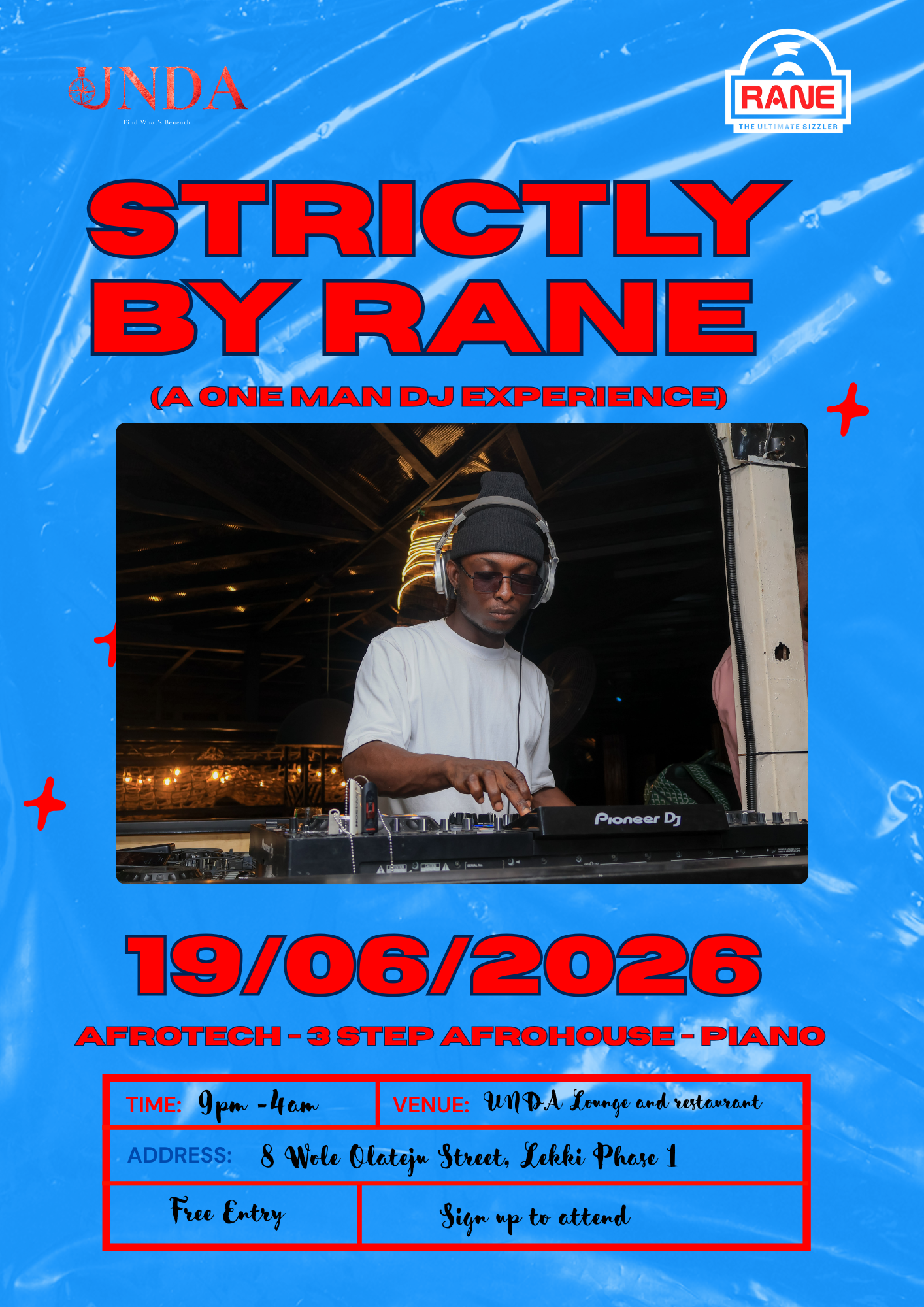 STRICTLY BY RANE