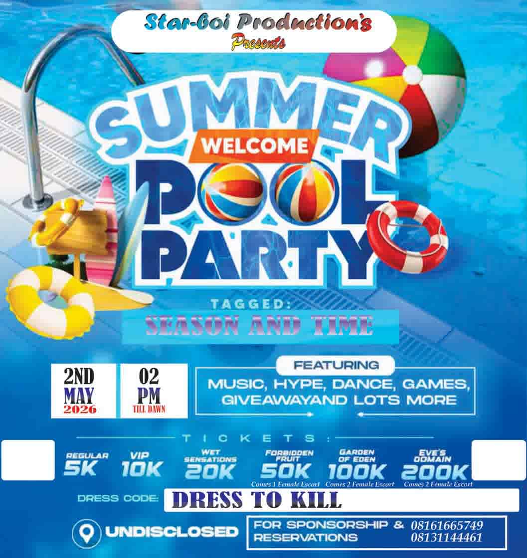 SUMMER POOL PARTY