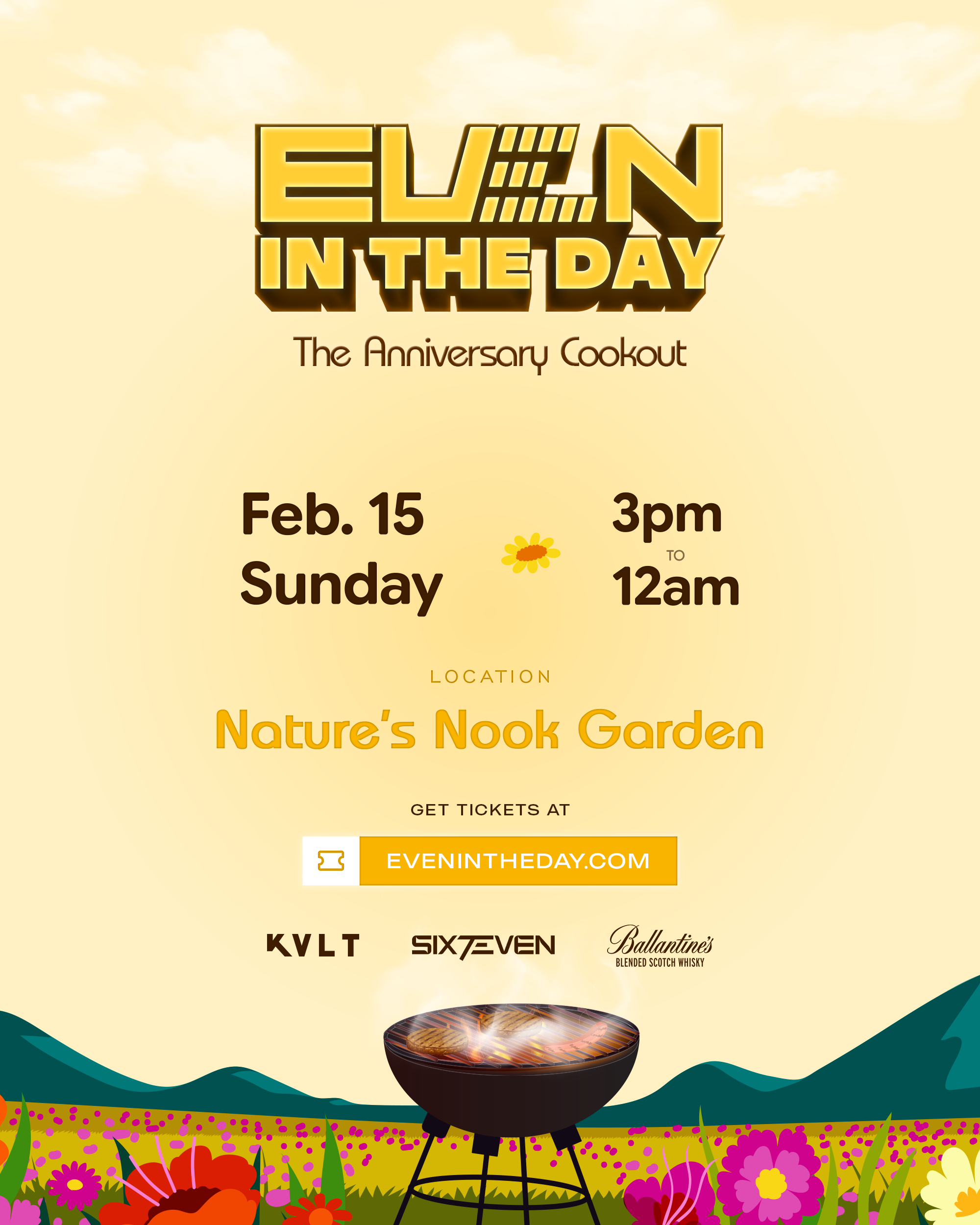 THE ANNIVERSARY COOKOUT