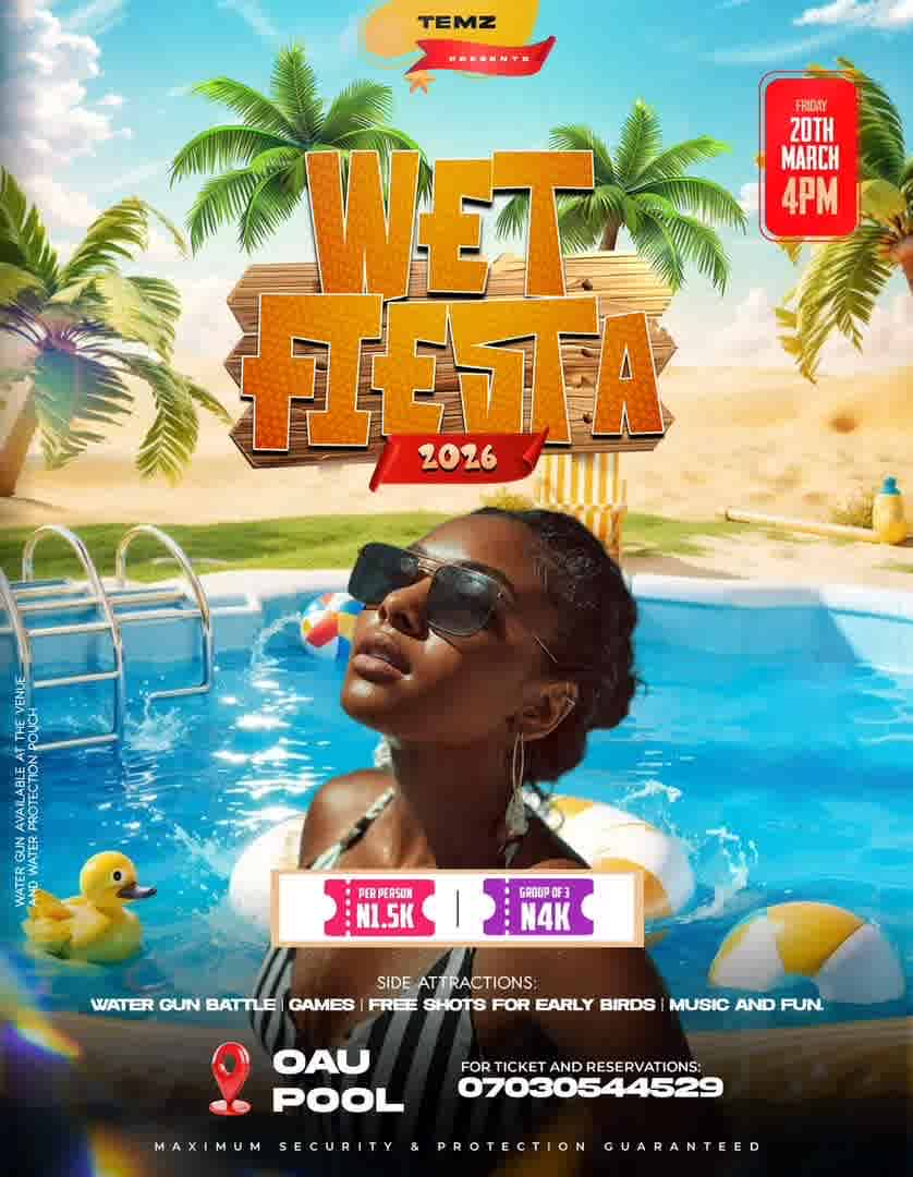 WET FIESTA after EXAMS