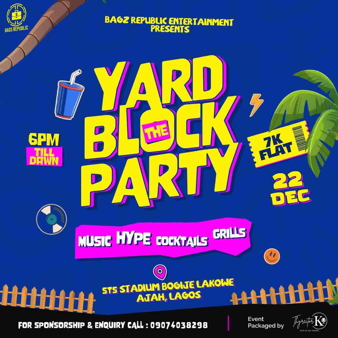 The yard block party