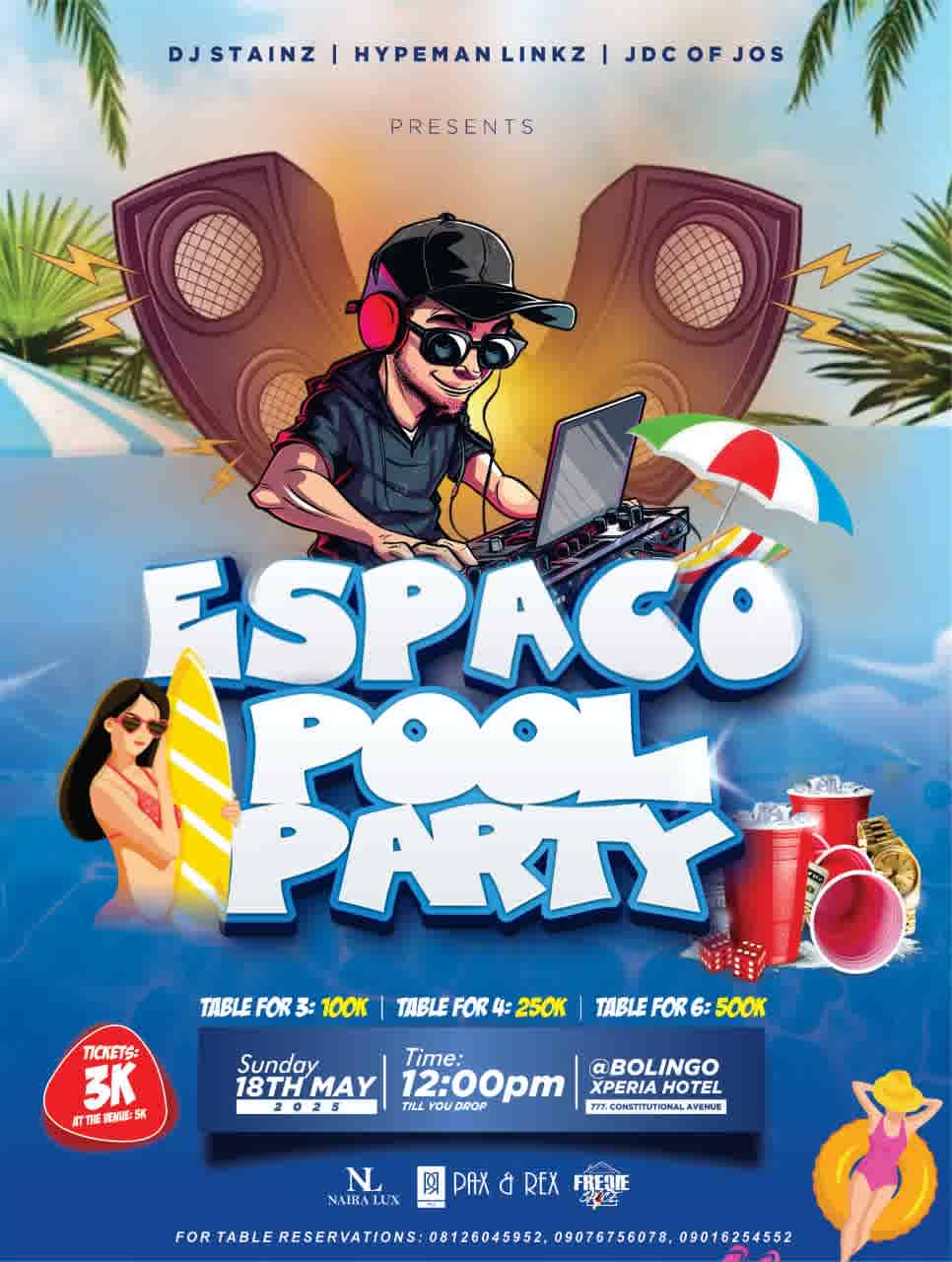 ESPACO POOL PARTY