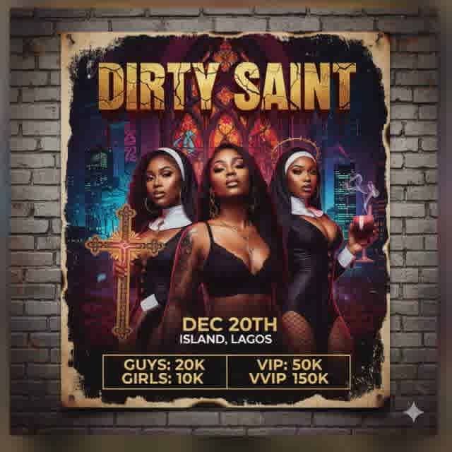 Dirty Saint HOUSE PARTY BY CASHIOUS