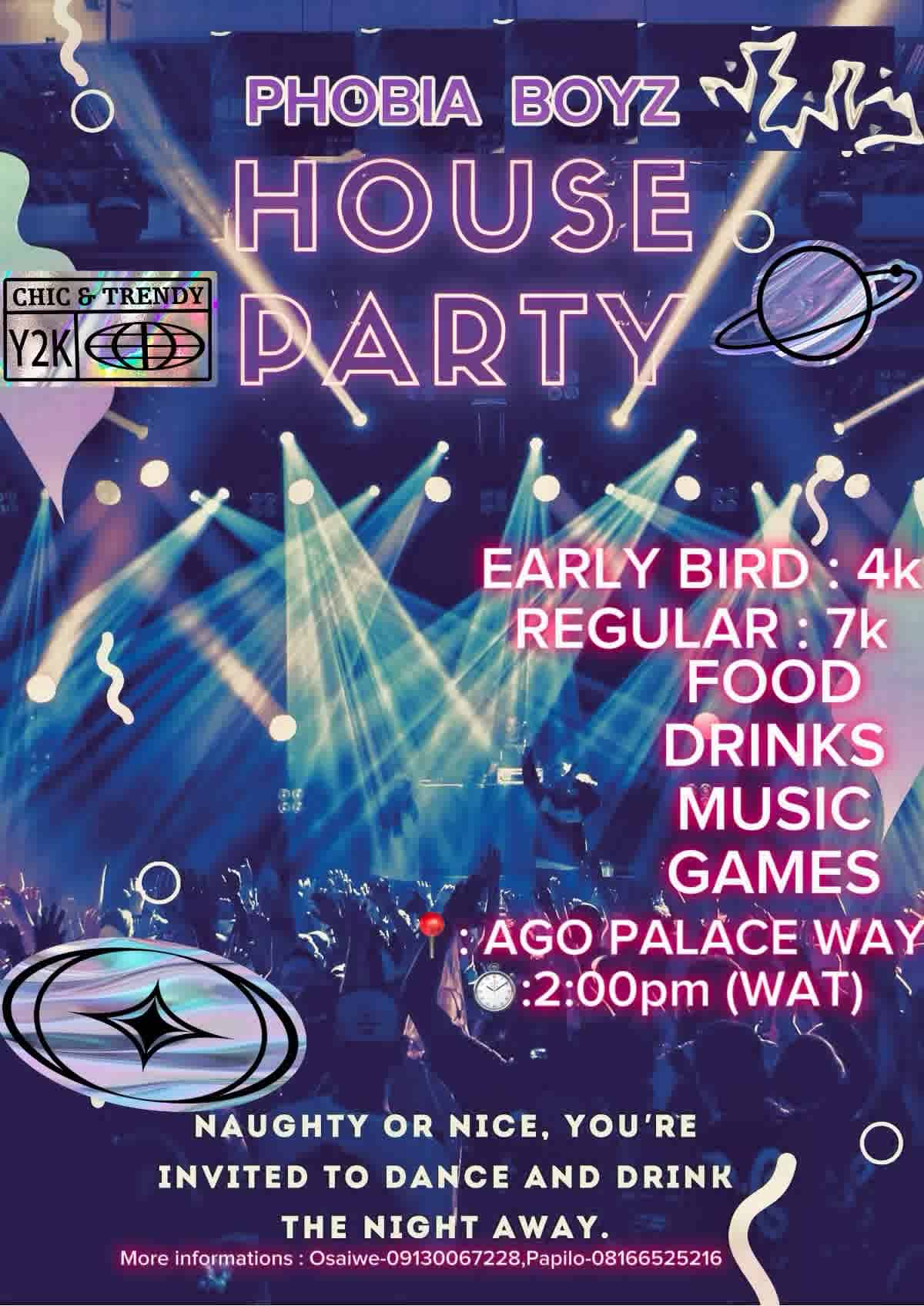 PHOBIA PARTY(EXCITE THE FEAR OF PARTY IN YOU)