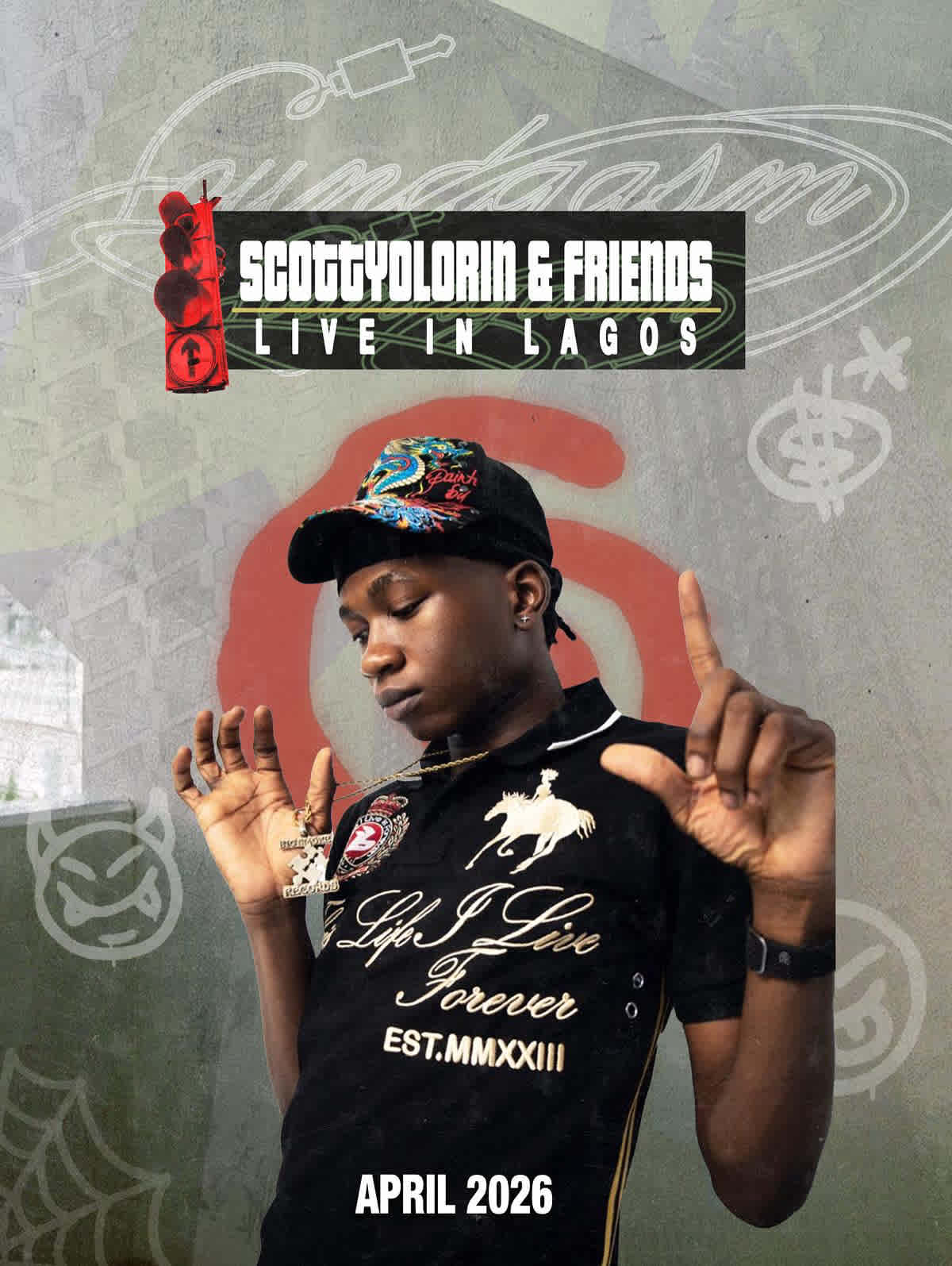 Scottyolorin & Friends Live in Lagos poster
