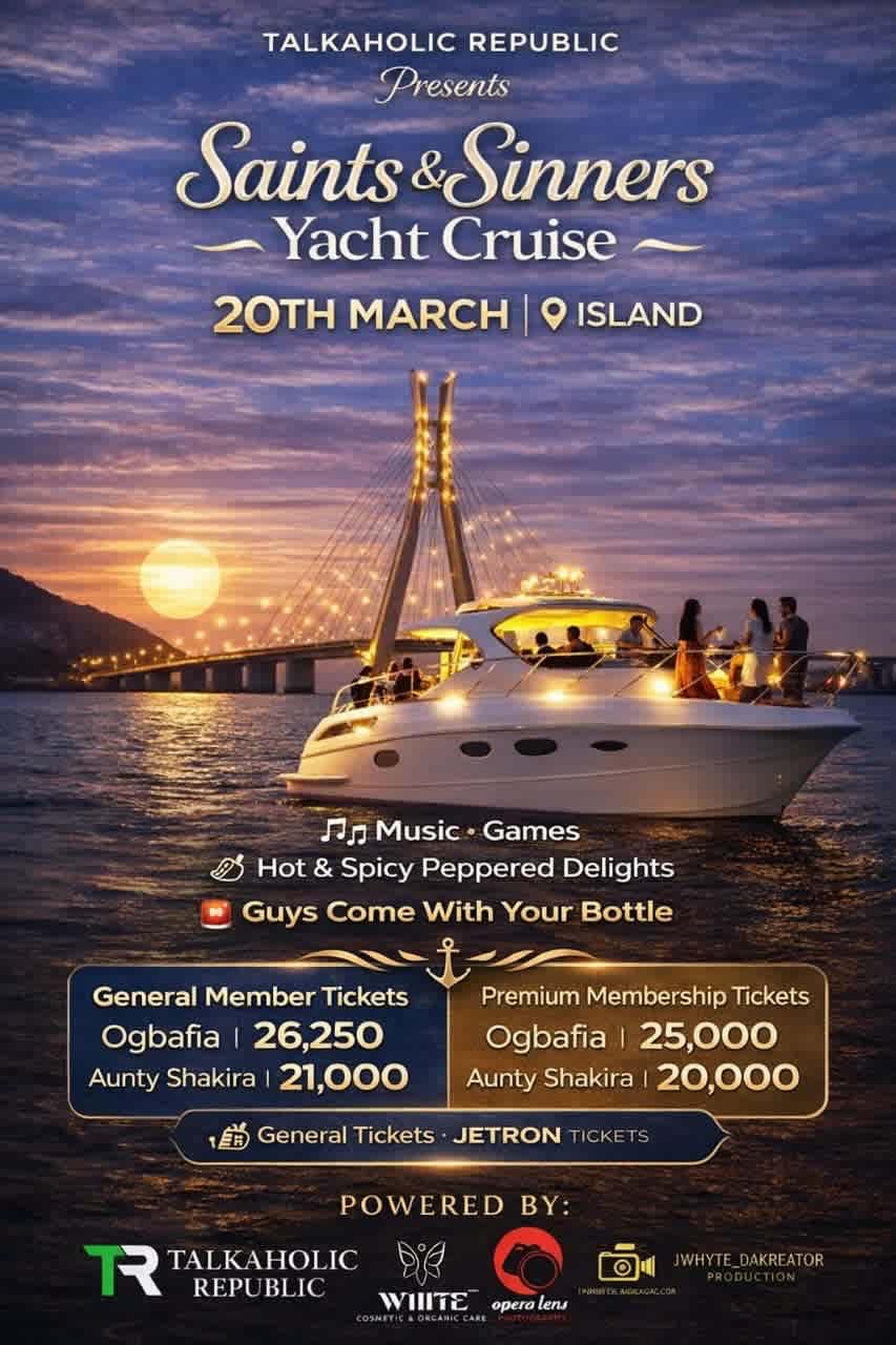 Saints & Sinners Yacht Cruise  poster