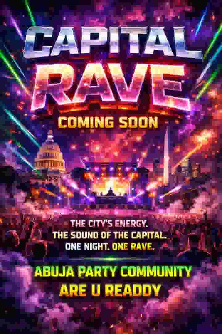 CAPITAL RAVE poster