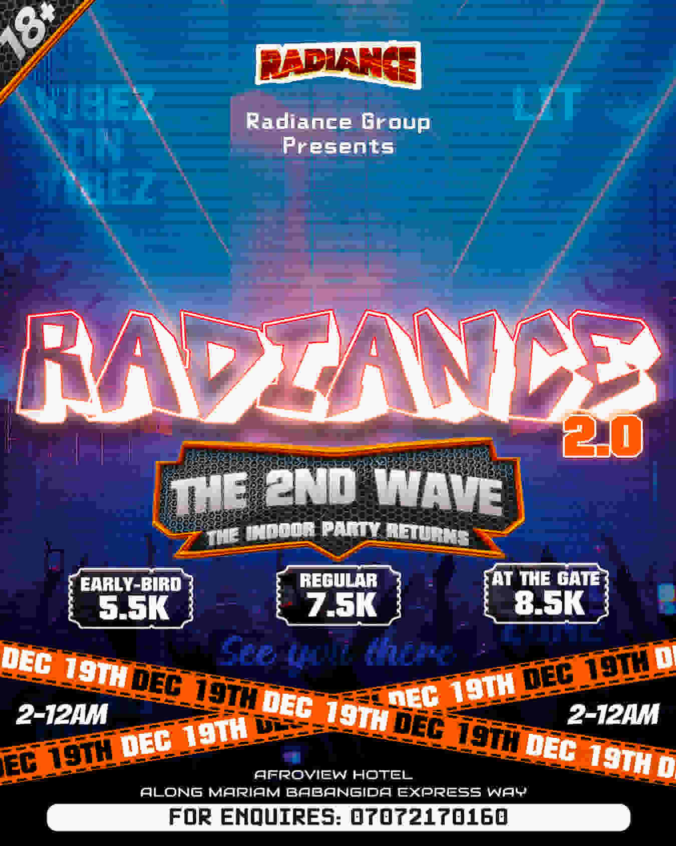 Radiance 2.0 poster