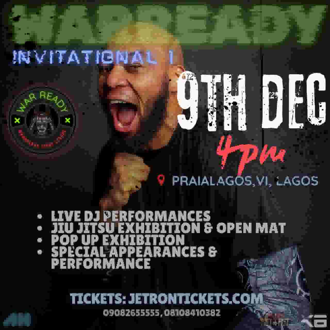 Warready Fighting League poster