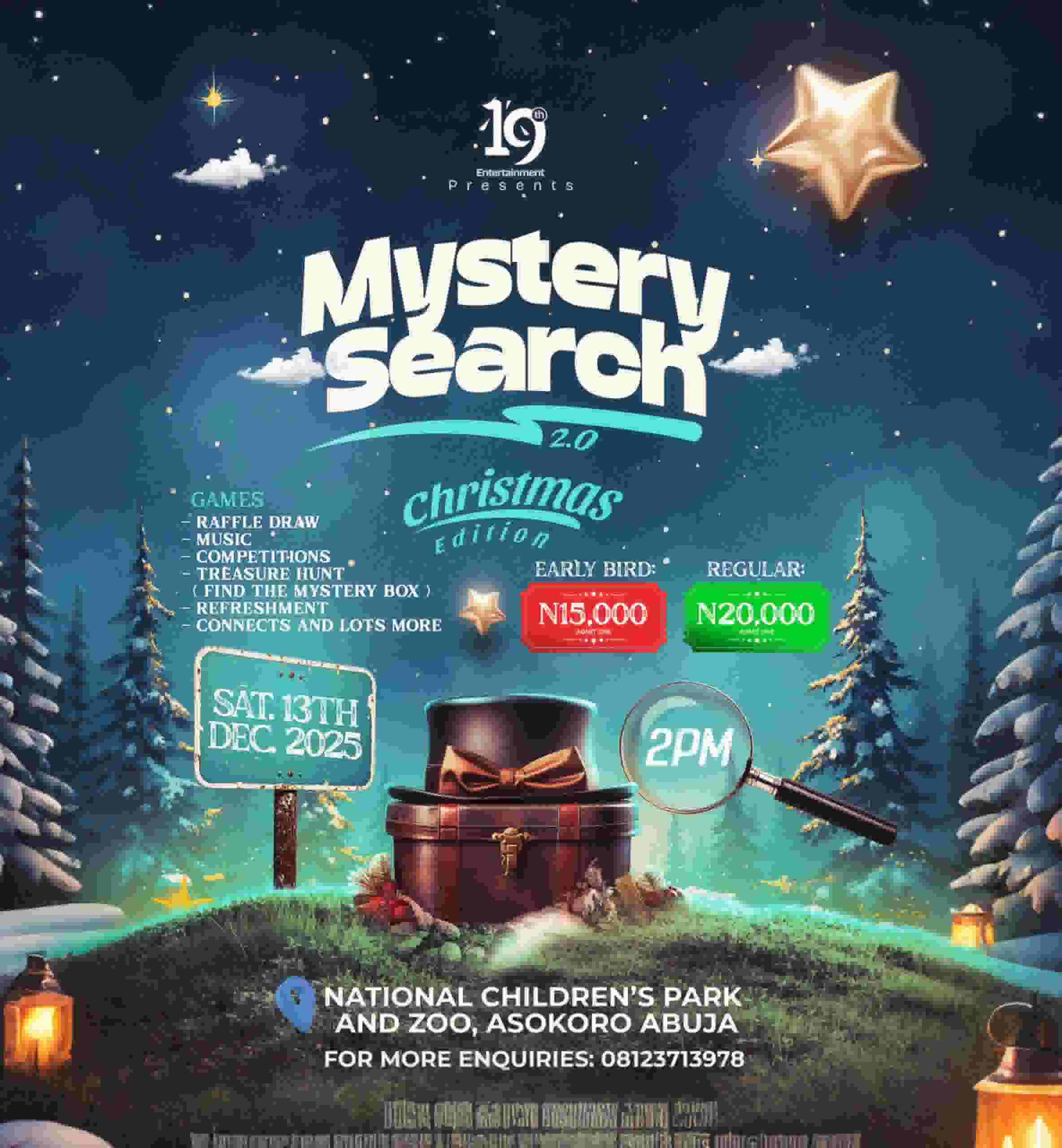MYSTERY SEARCH 2.0 poster
