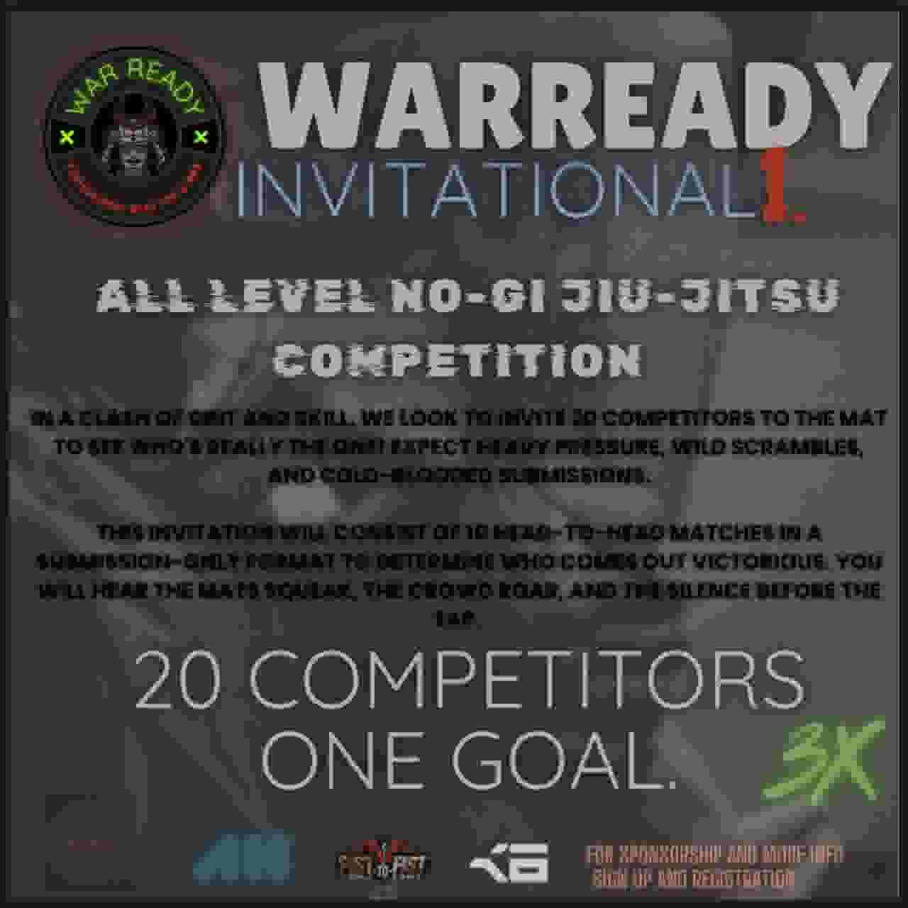 Warready Fighting League poster