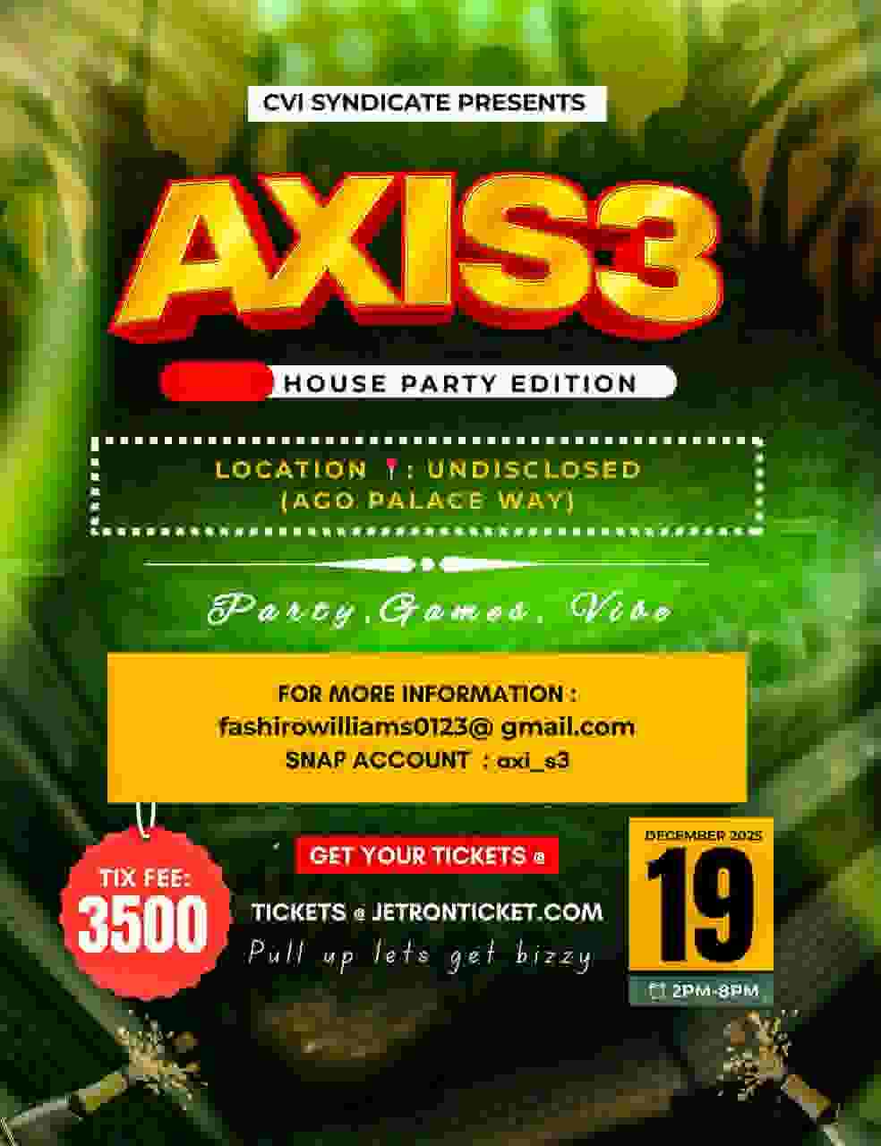 AXIS3 poster
