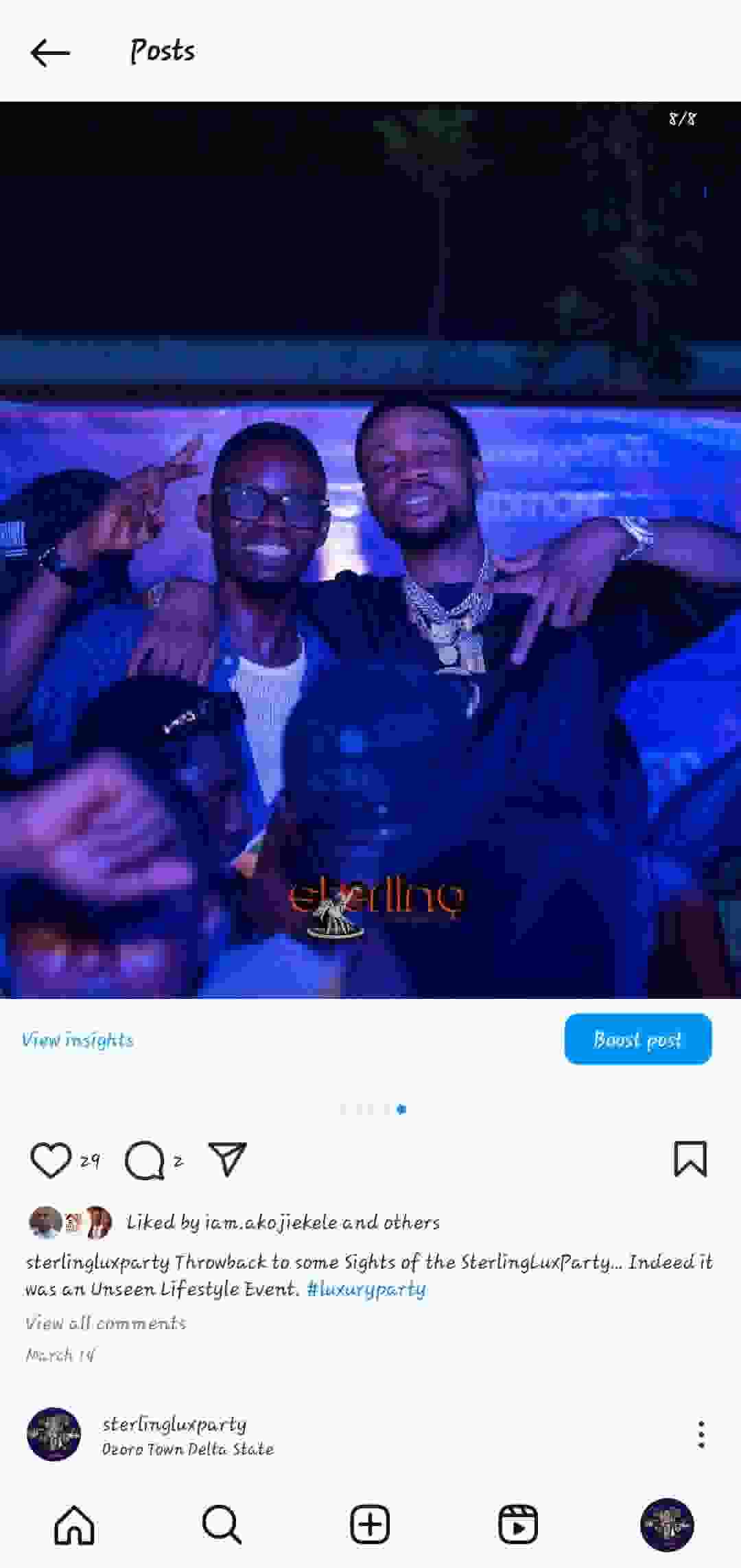 STERLING LUX PARTY (The Steeze Lifestyle Fest)