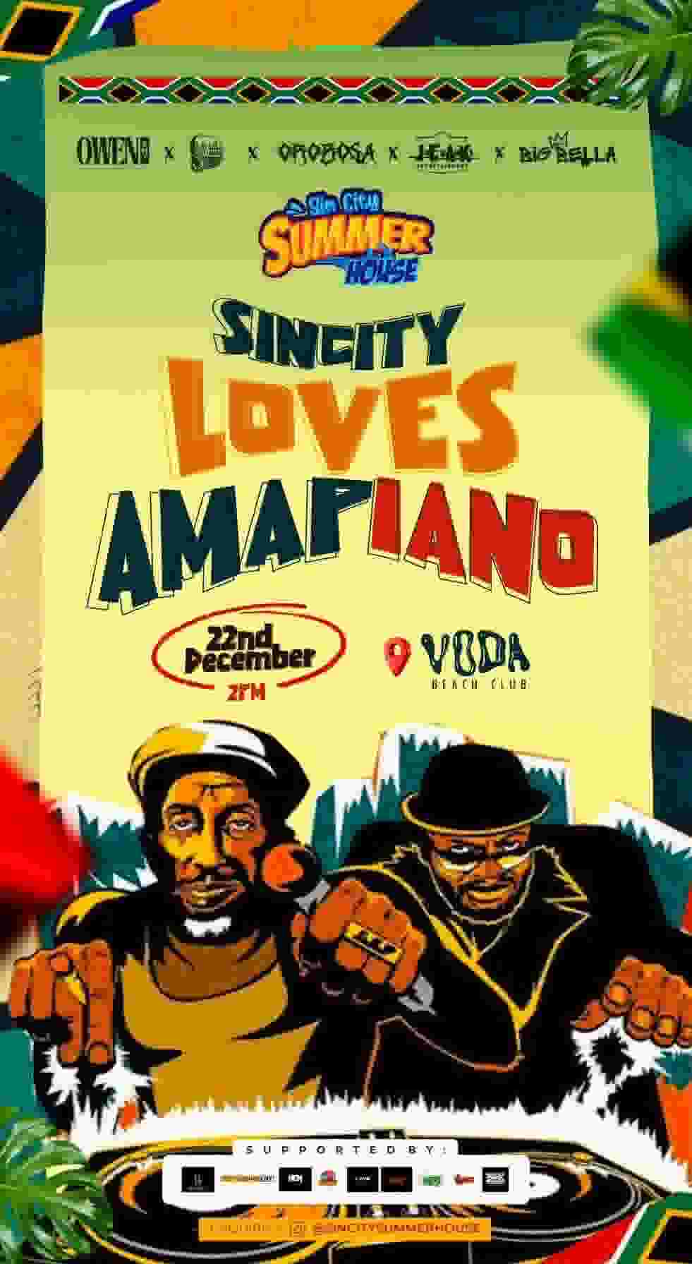 Sincity loves amapiano