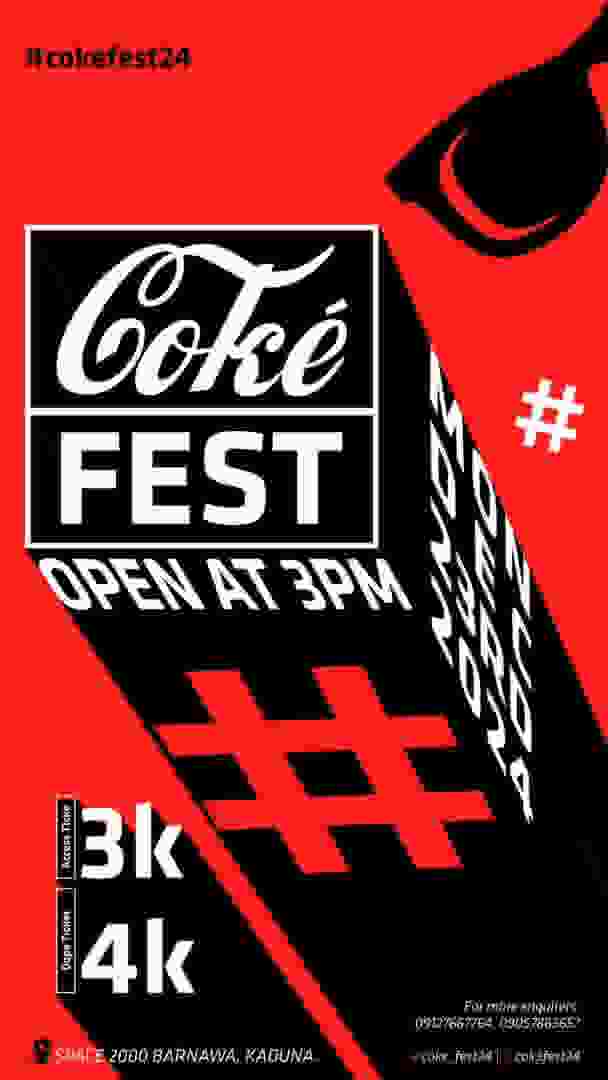 Coké Fest poster