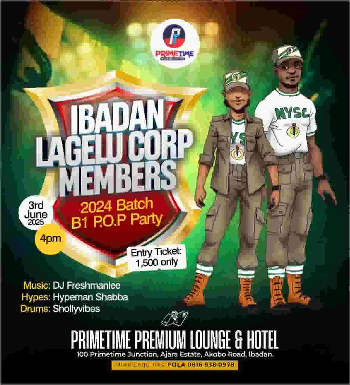 IBADAN LAGELU CORP MEMBERS poster