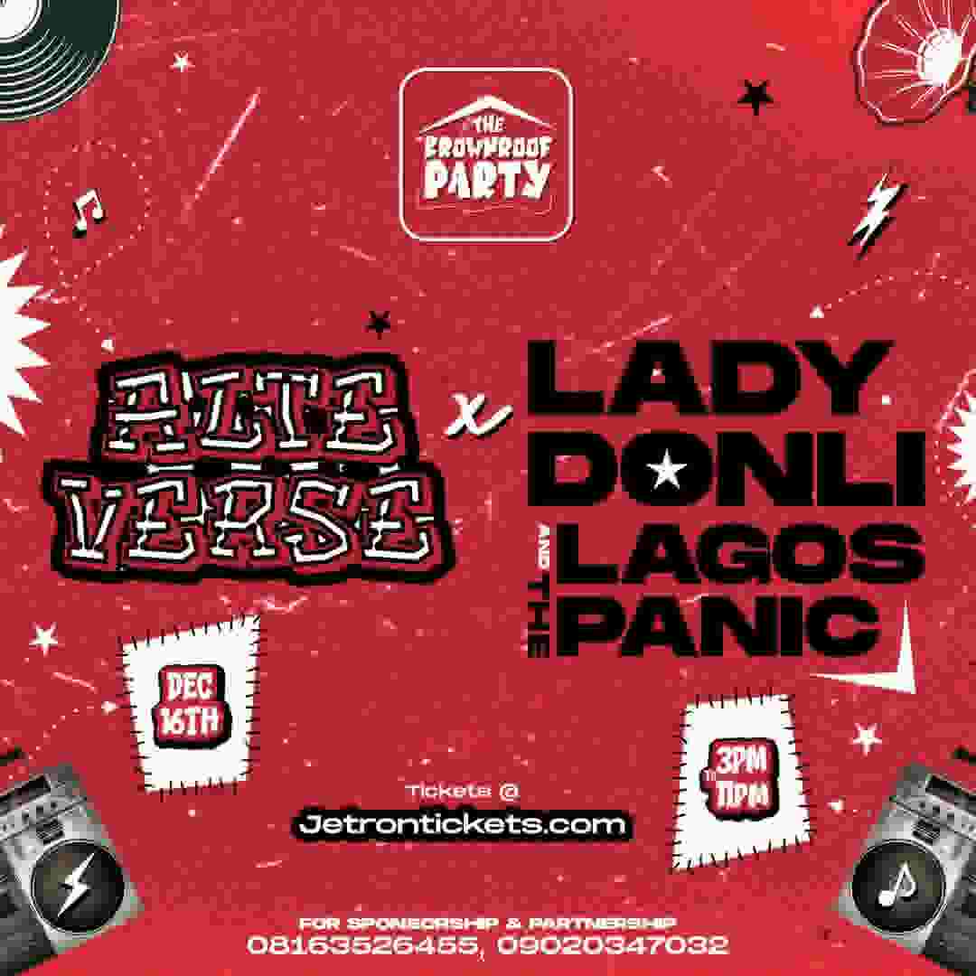 ALTEVERSE X Lady Donli and The Lagos Panic poster