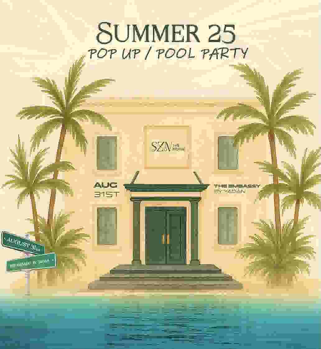 SUMMA ‘25 (Popup & Pool party) poster