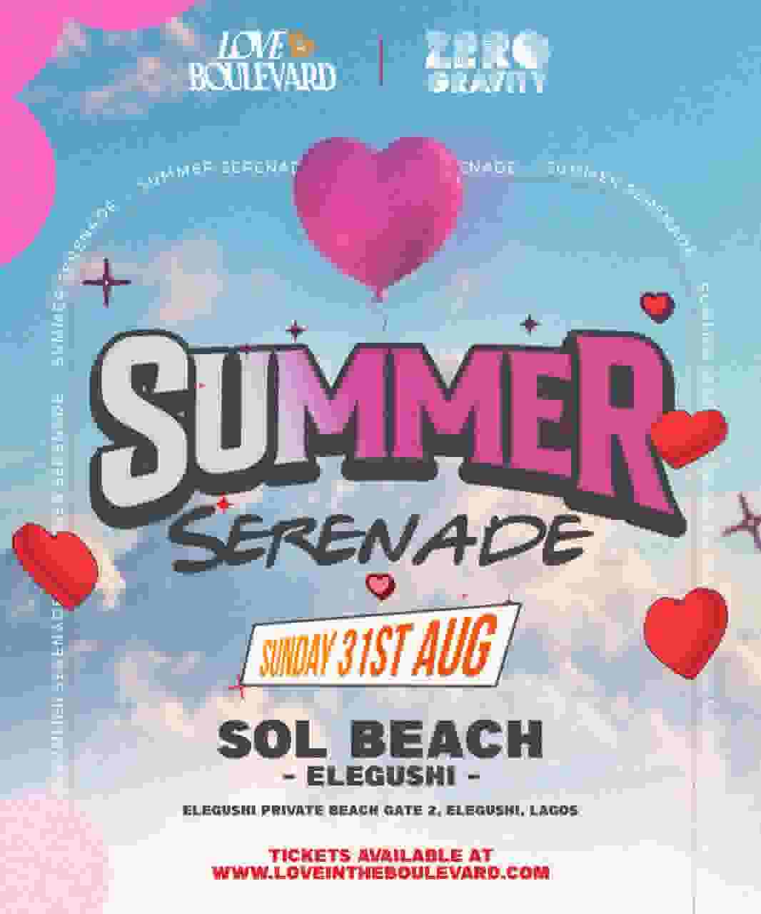 Love In The Boulevard poster