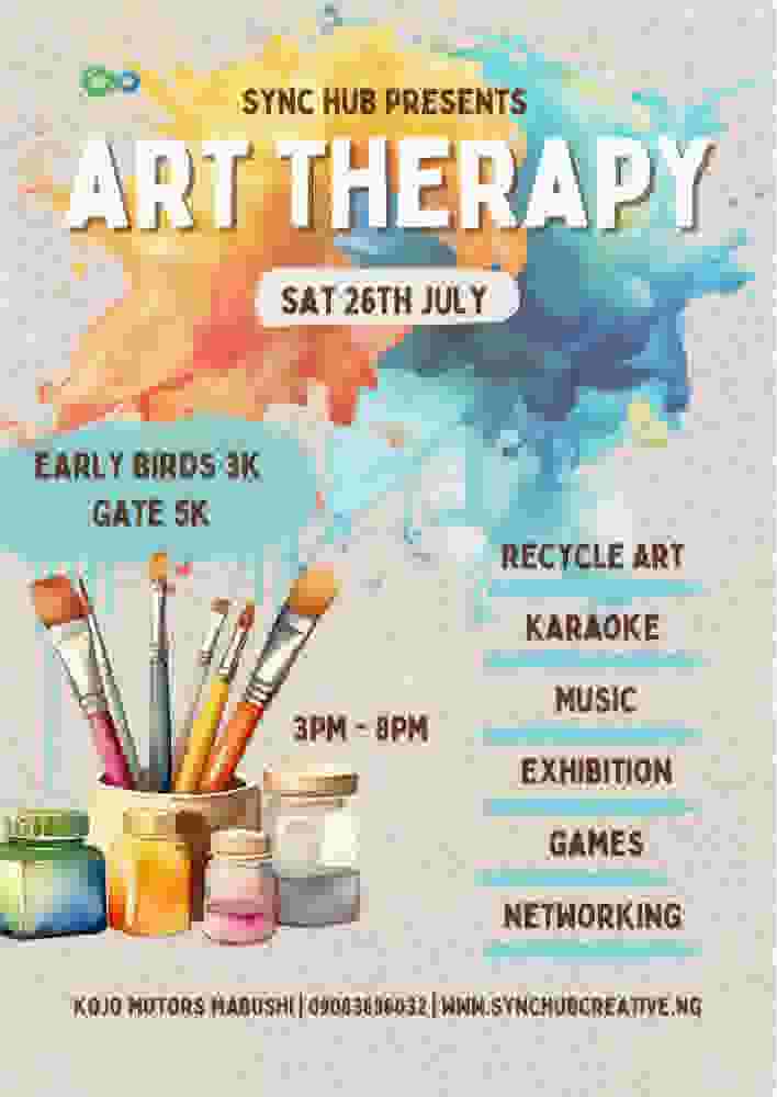 Art Therapy poster