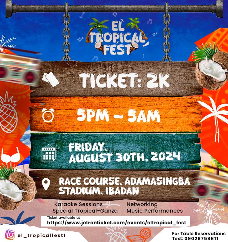 EL'TROPICAL FEST poster