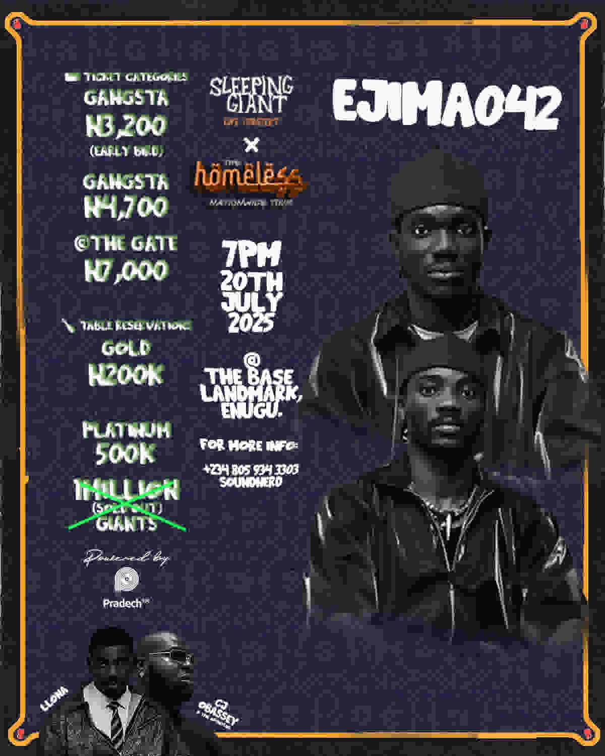 Sleeping gaint live concert