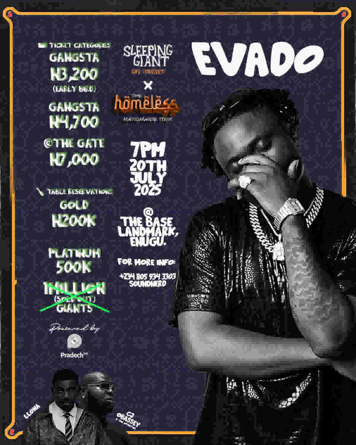 Sleeping gaint live concert