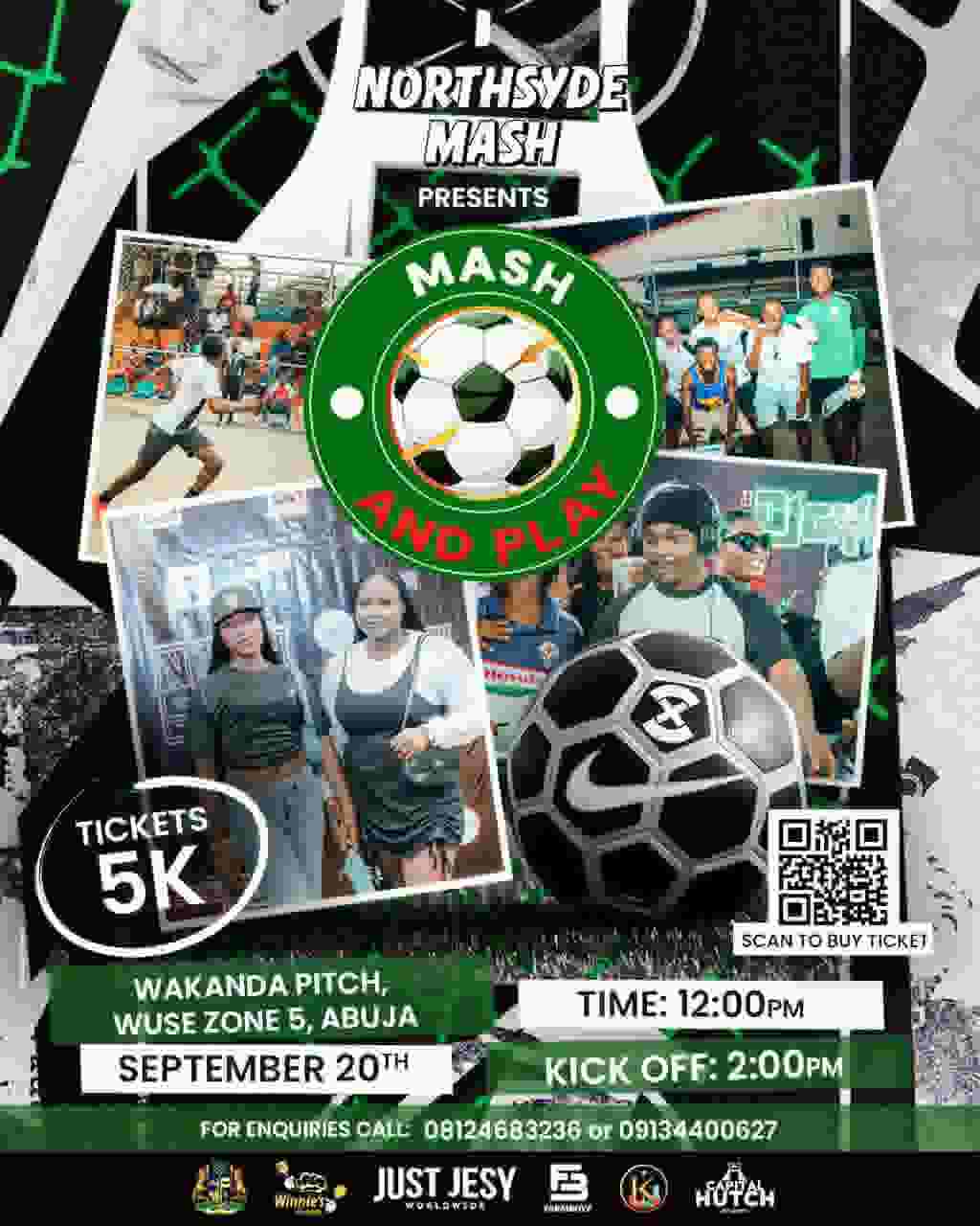 MASH & PLAY (ABUJA) poster