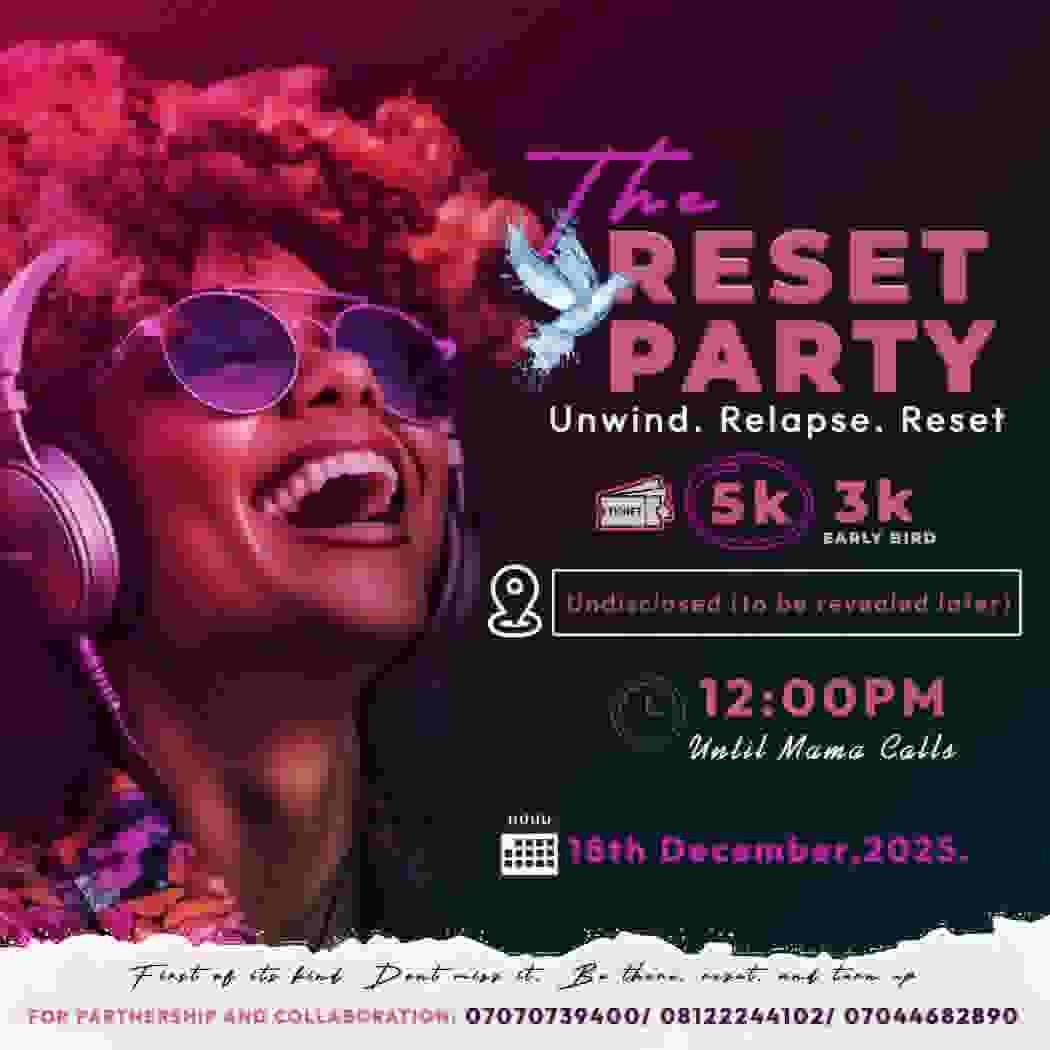 THE RESET PARTY poster