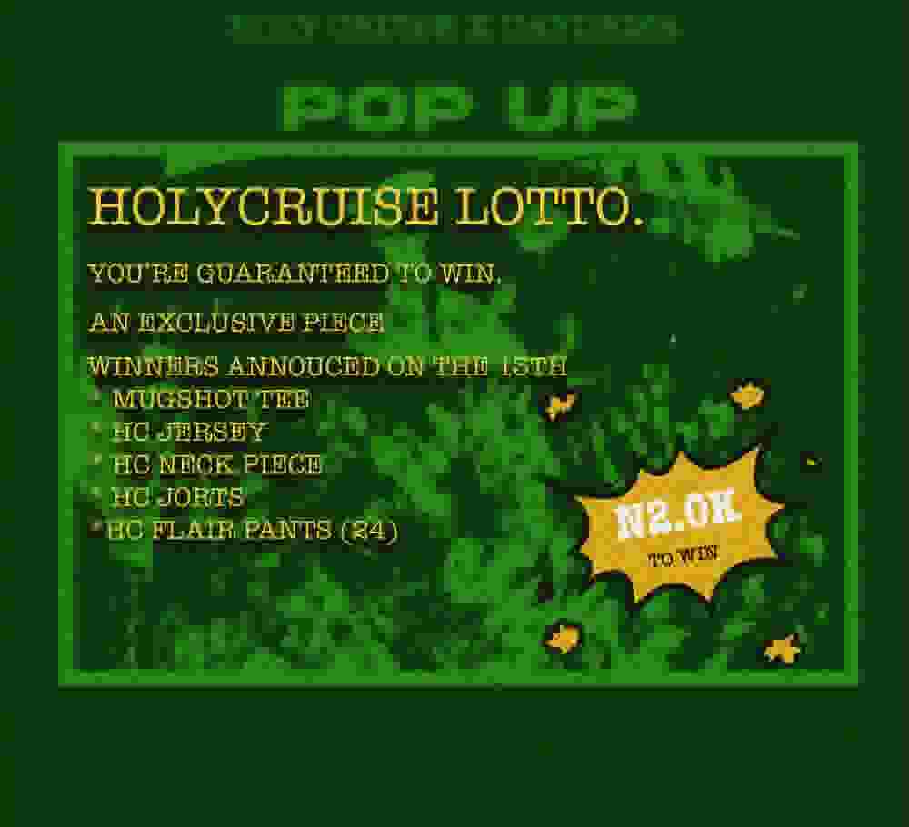 HOLYCRUISE LOTTO