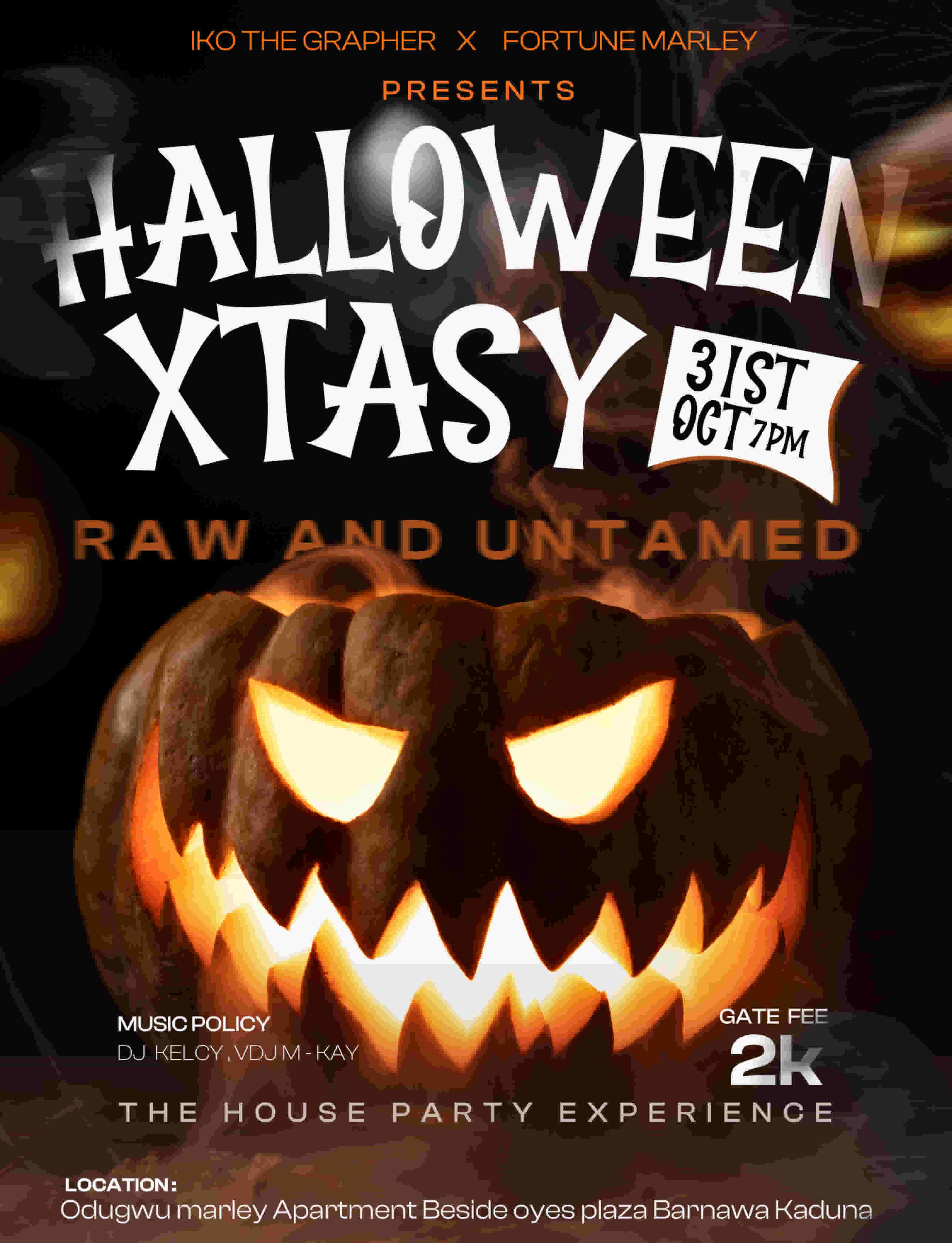 HALLOWEEN XTASY poster