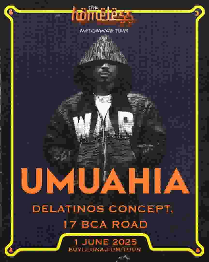 Homeless Nationwide Tour- Abia poster