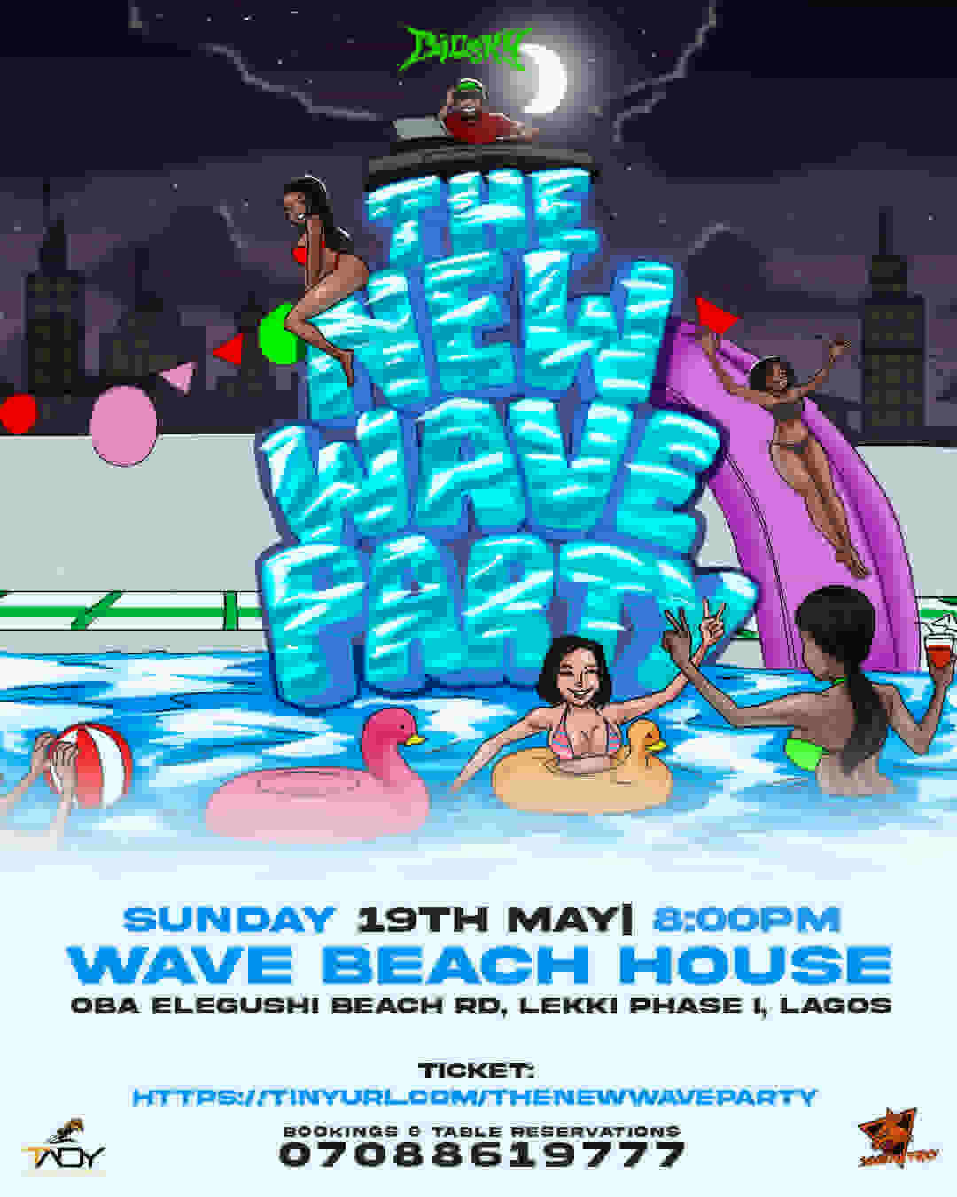 THE NEW WAVE PARTY